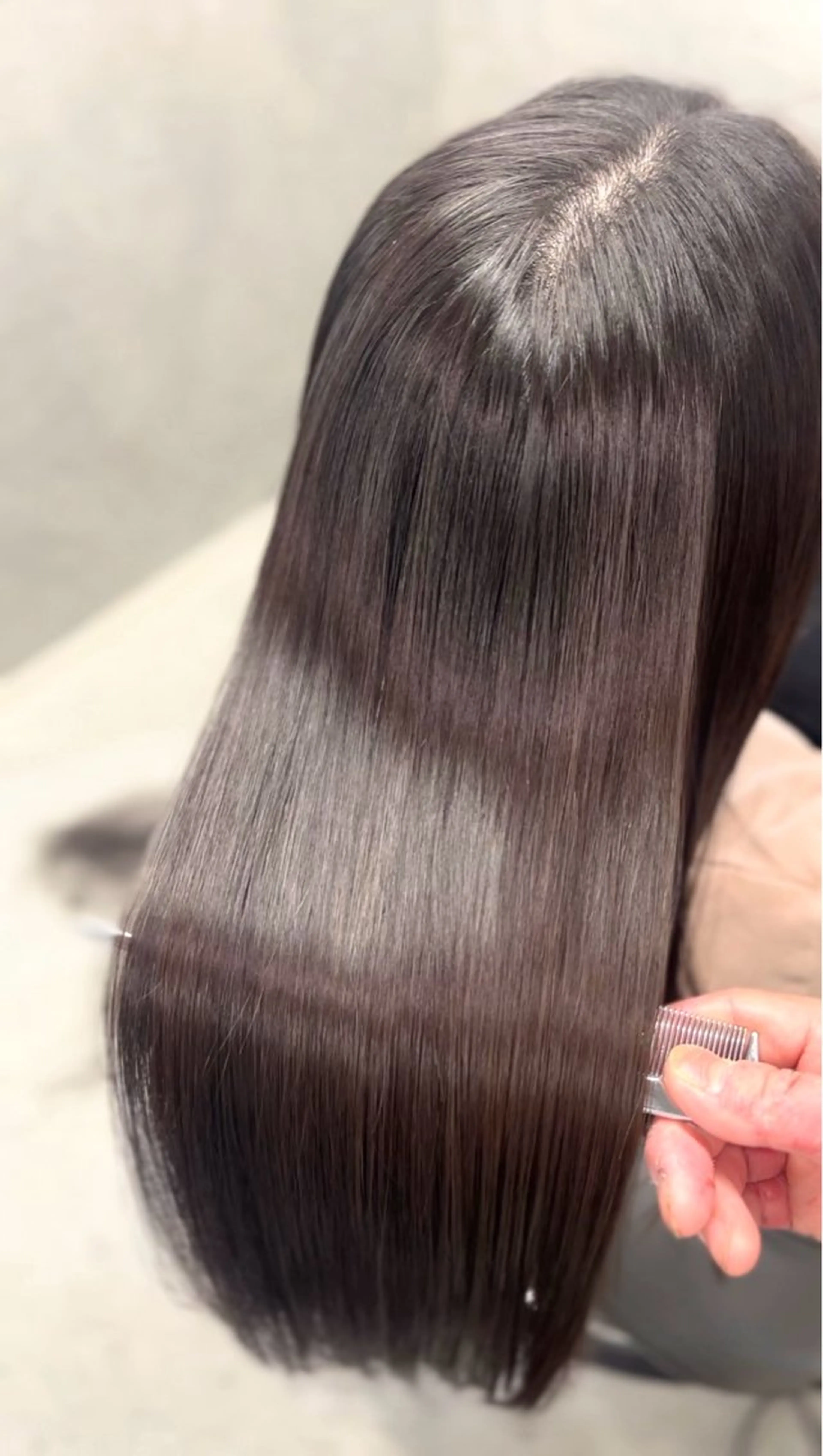 セミロング 髪質改善 縮毛矯正 縮毛矯正 縮毛矯正専門家/ 髪質改善/店長辻部のヘアスタイル