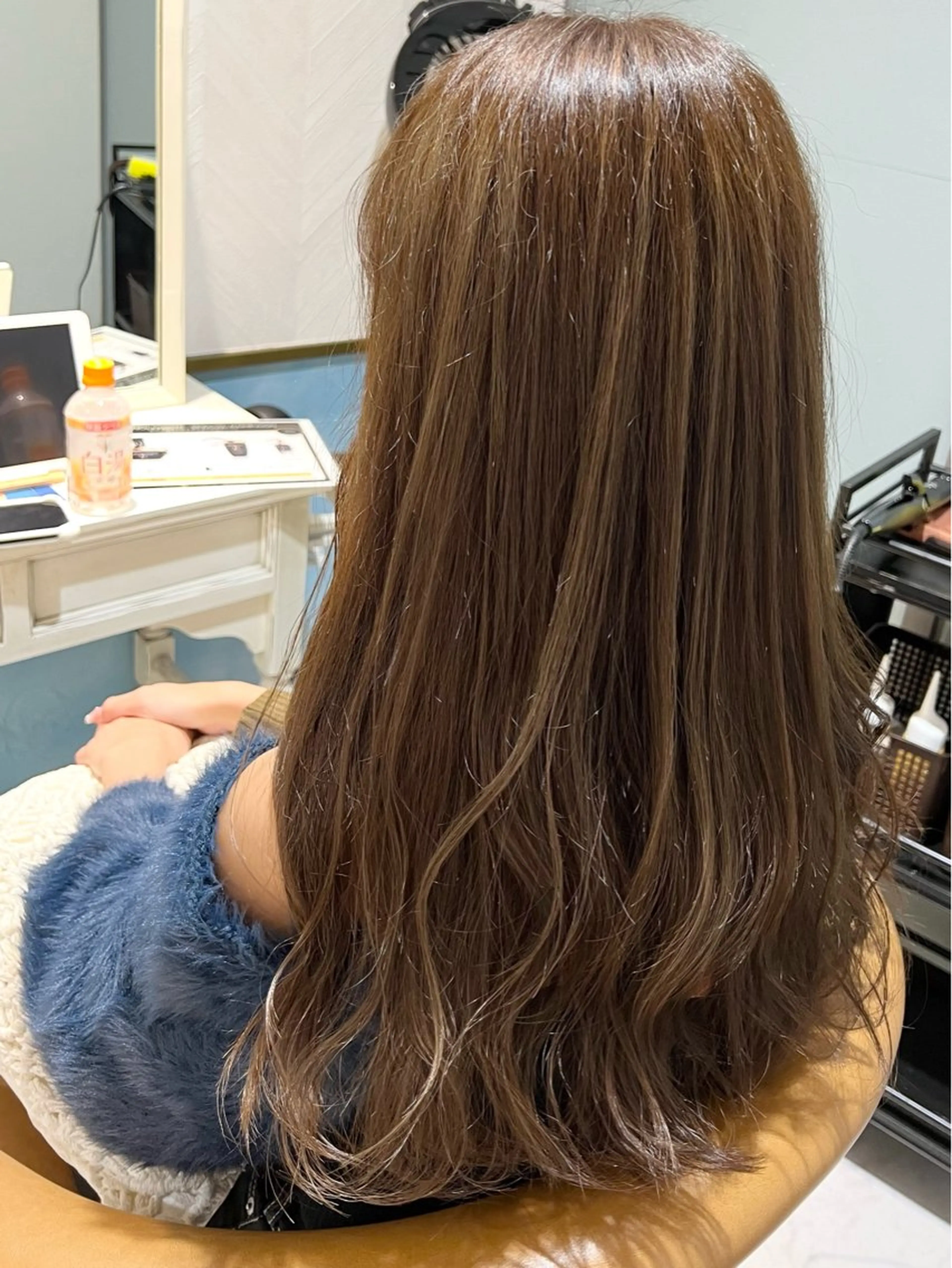 ロング ロング ヘアカラー 椎葉優斗 シイバマサトのヘアスタイル