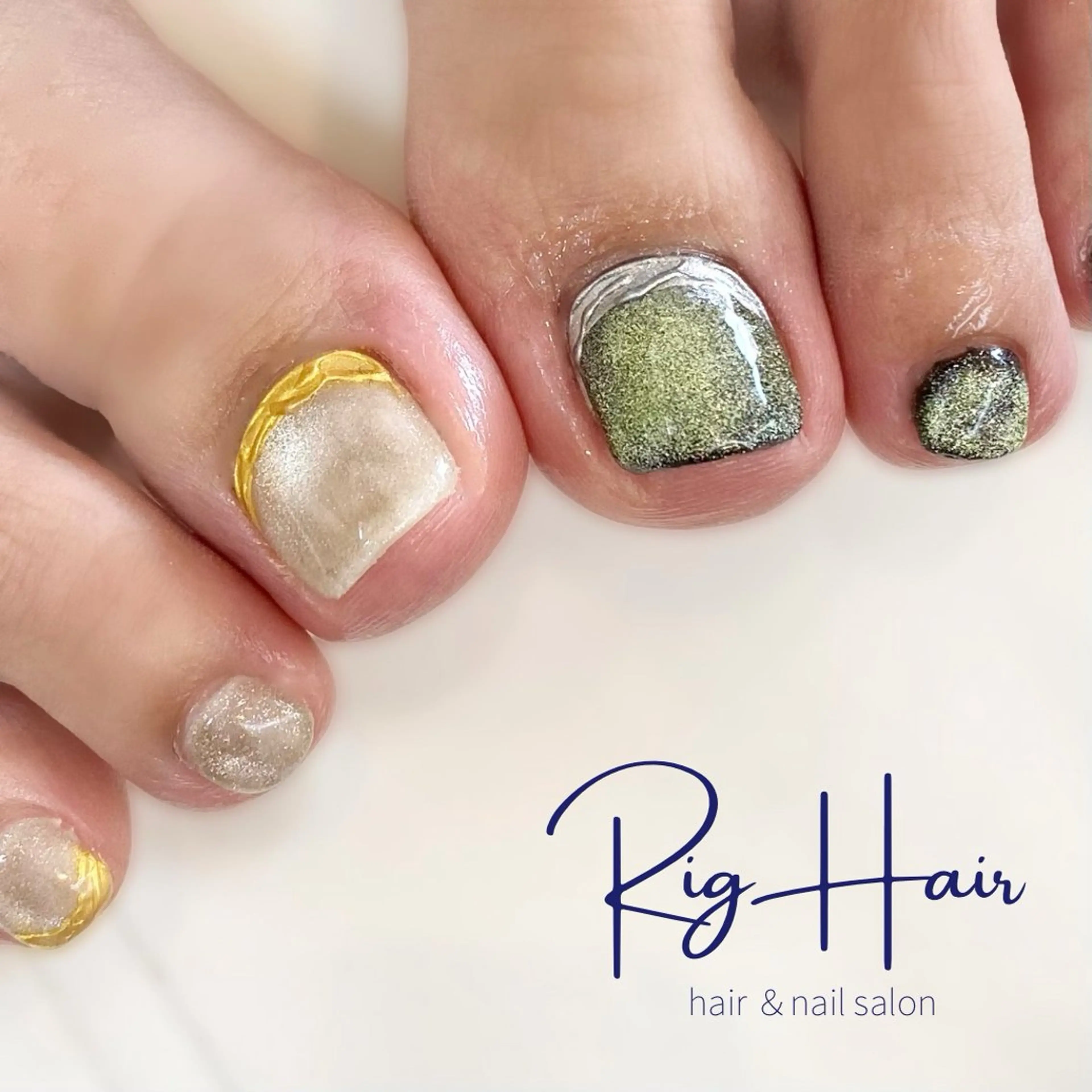 ネイル RigHair所属・RigHair MIZUHOのネイルデザイン