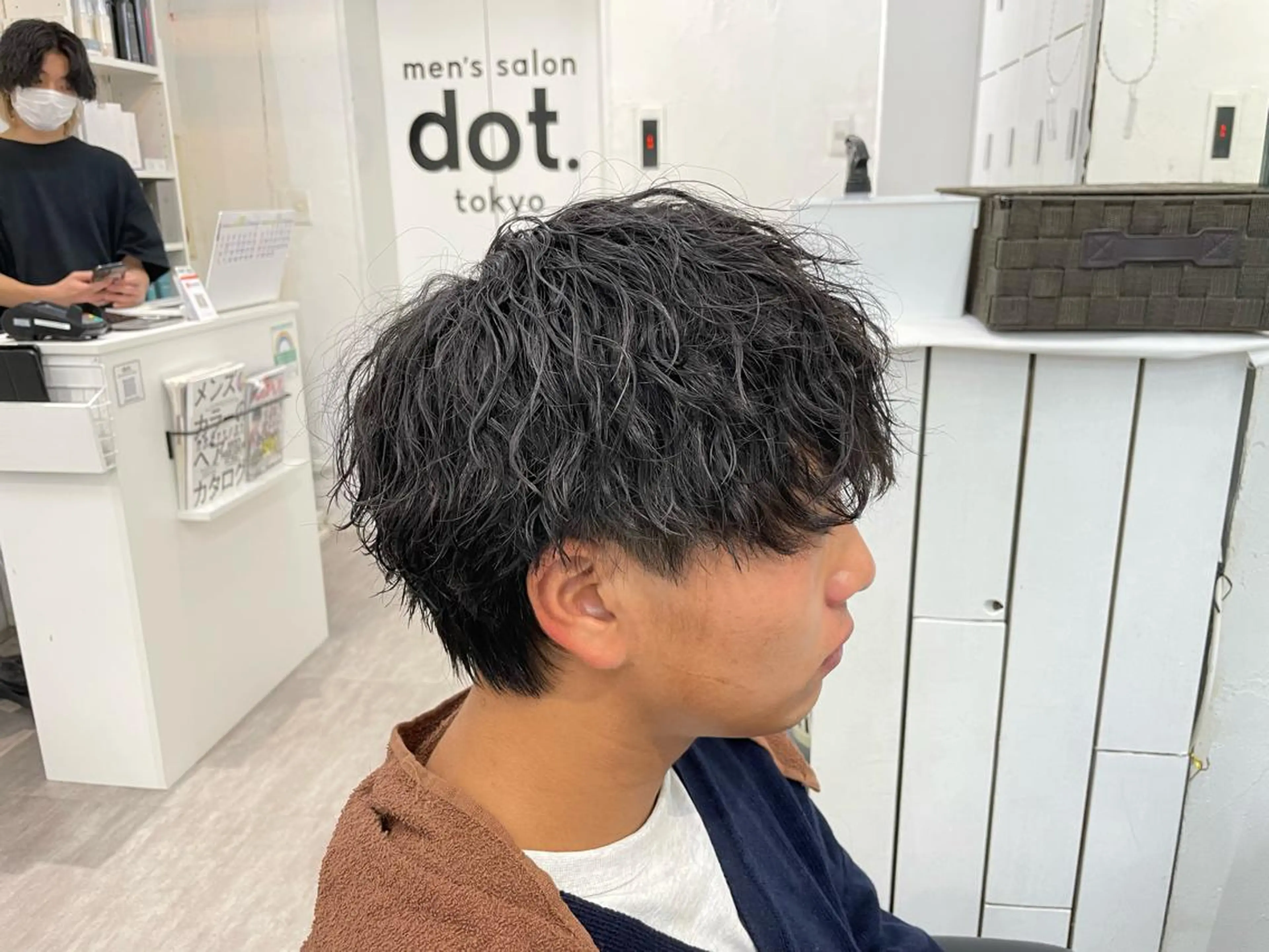 パーマ メンズ メンズパーマ ツイストスパイラルパーマ スパイラルパーマ ✨️ツイスパ波巻き特 化小杉澪生✨️のヘアスタイル