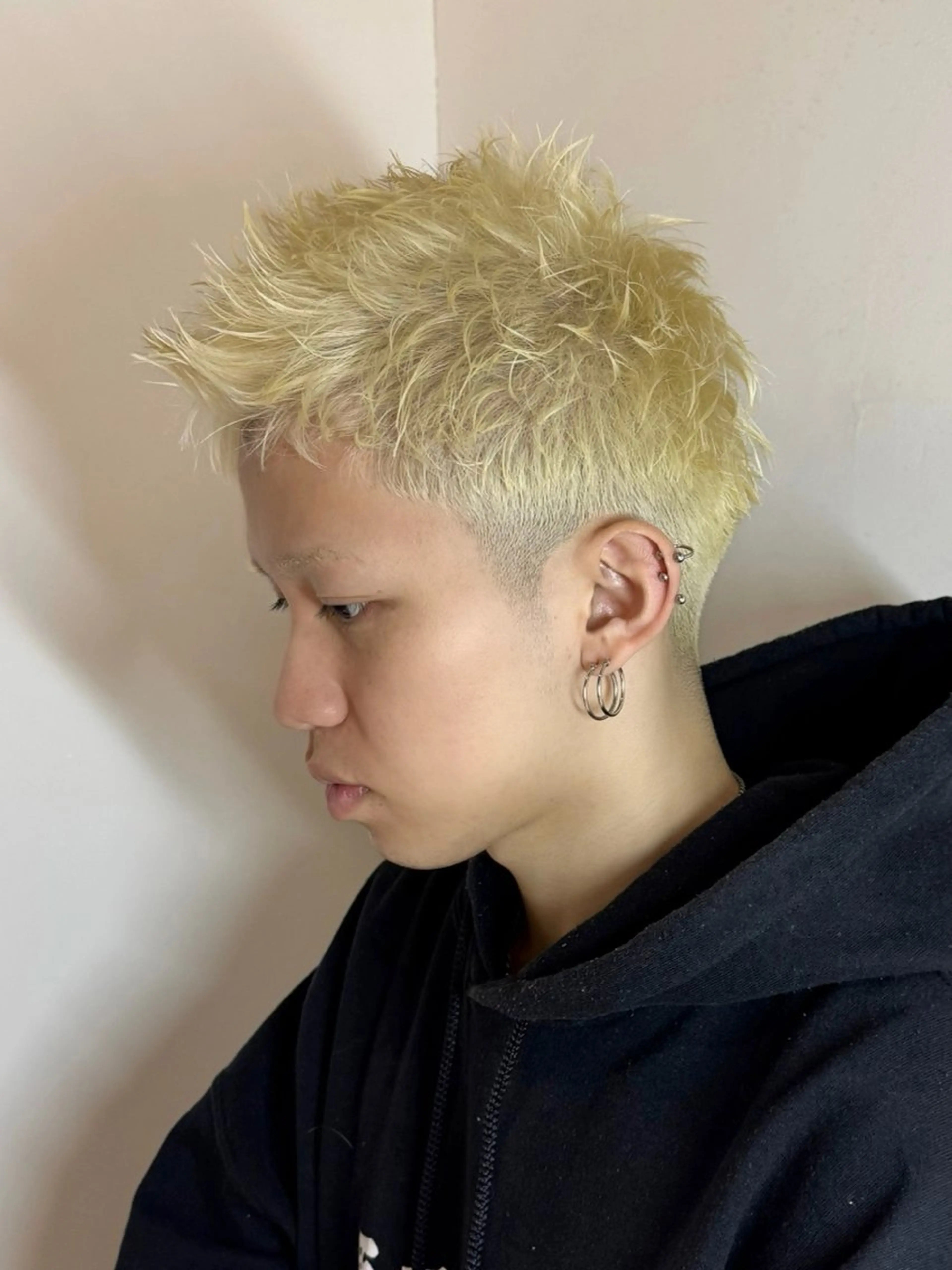 メンズ ヘアカラー 🩵yuribou /ベージュ/ボブ🩵のヘアスタイル