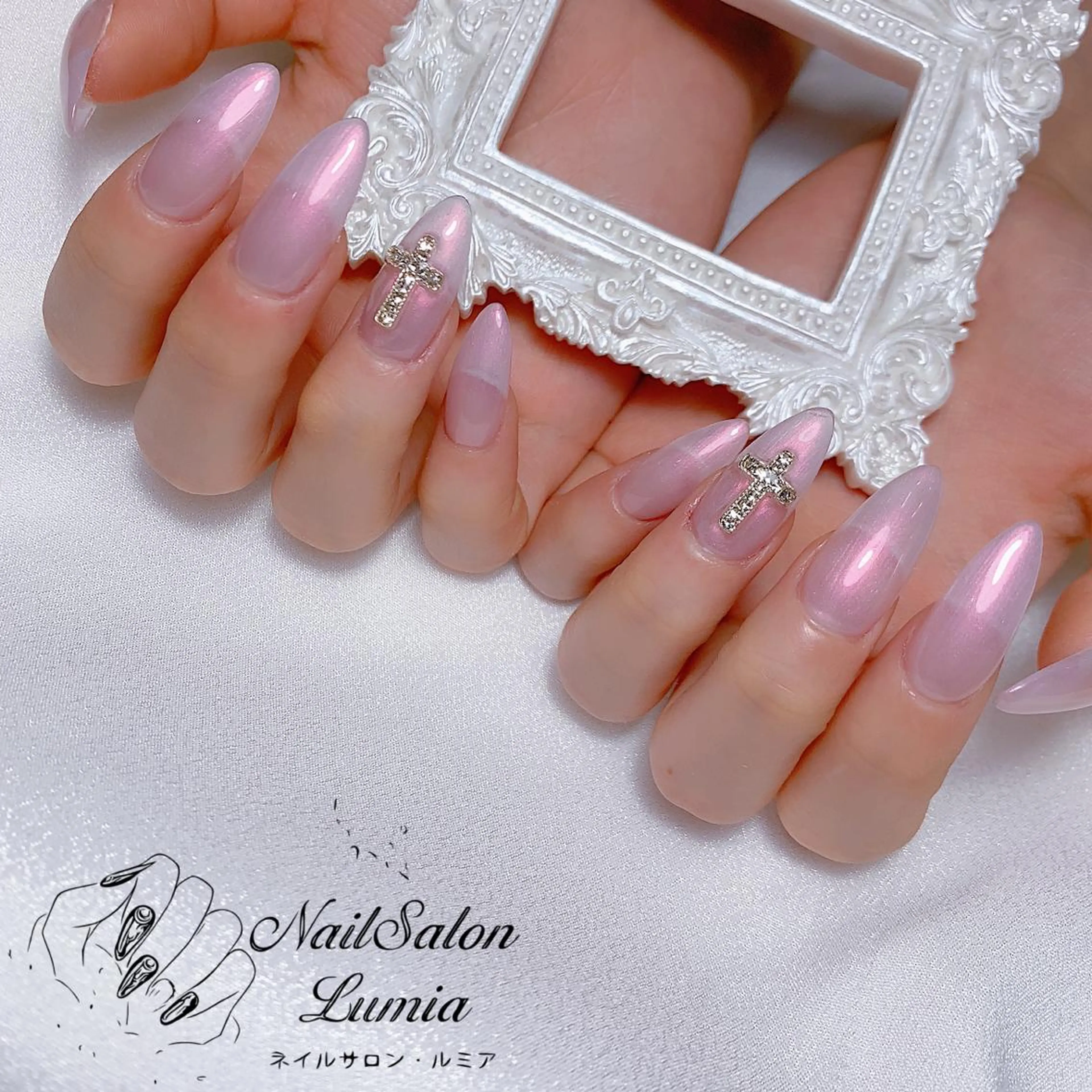 ネイル ハンドネイル ネイルサロン ルミア Lumia 店長のネイルデザイン