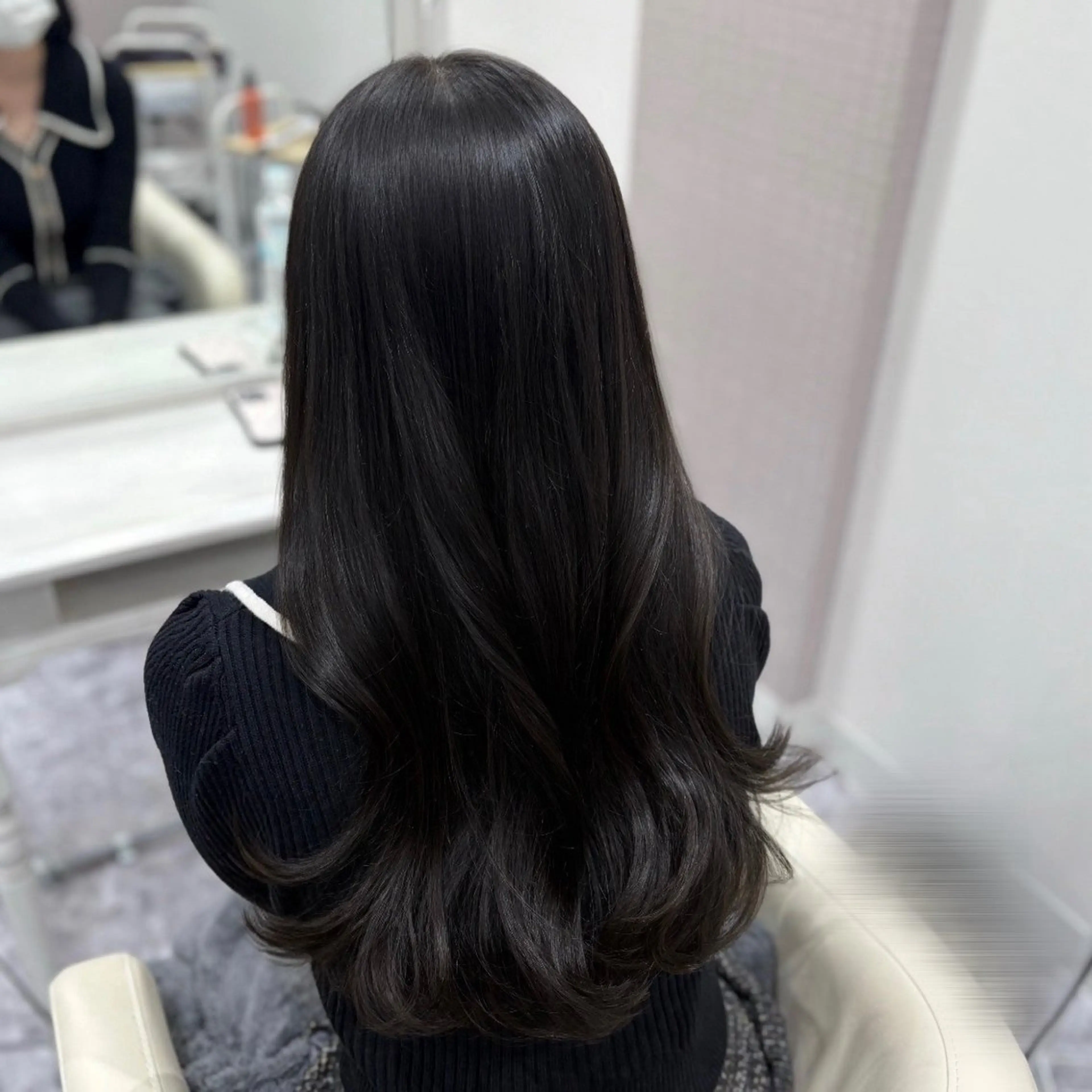 ロング navi/レイヤー ハッシュカット/愛華のヘアスタイル