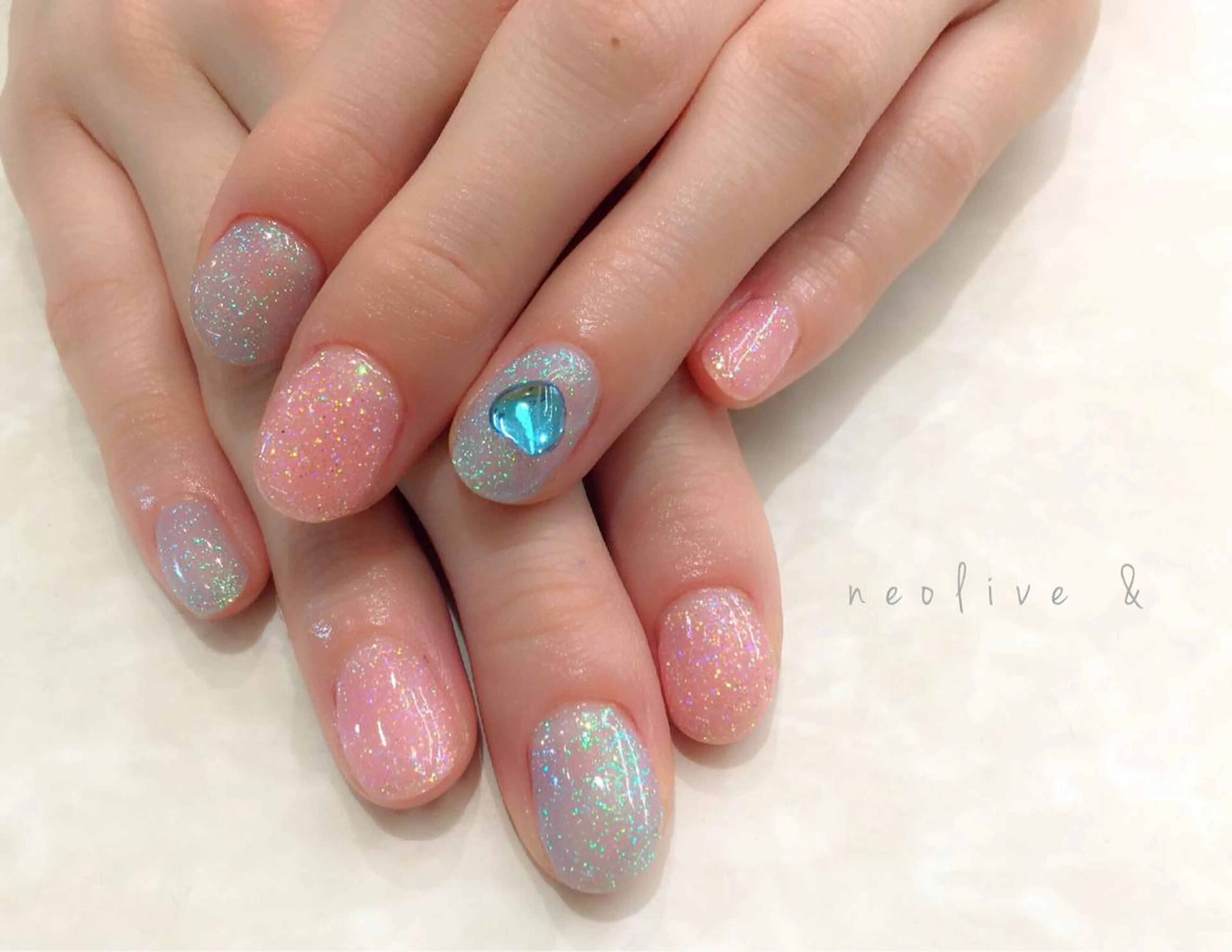 ネイル マツエク・マツパ ストーンネイル ハンドネイル Yuriko Omi パラジェル/渋谷のネイルデザイン