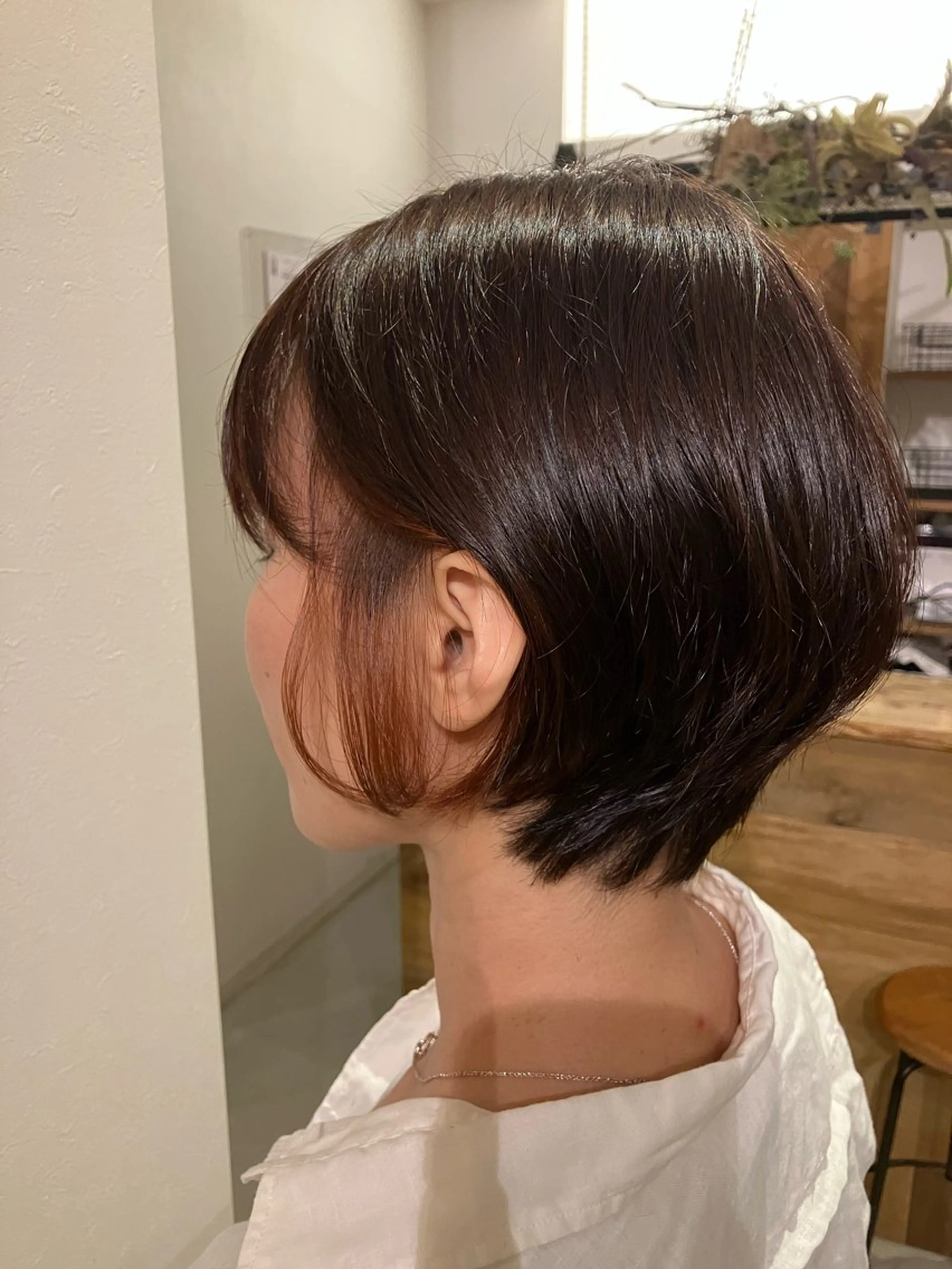 ショート 清水 美香のヘアスタイル