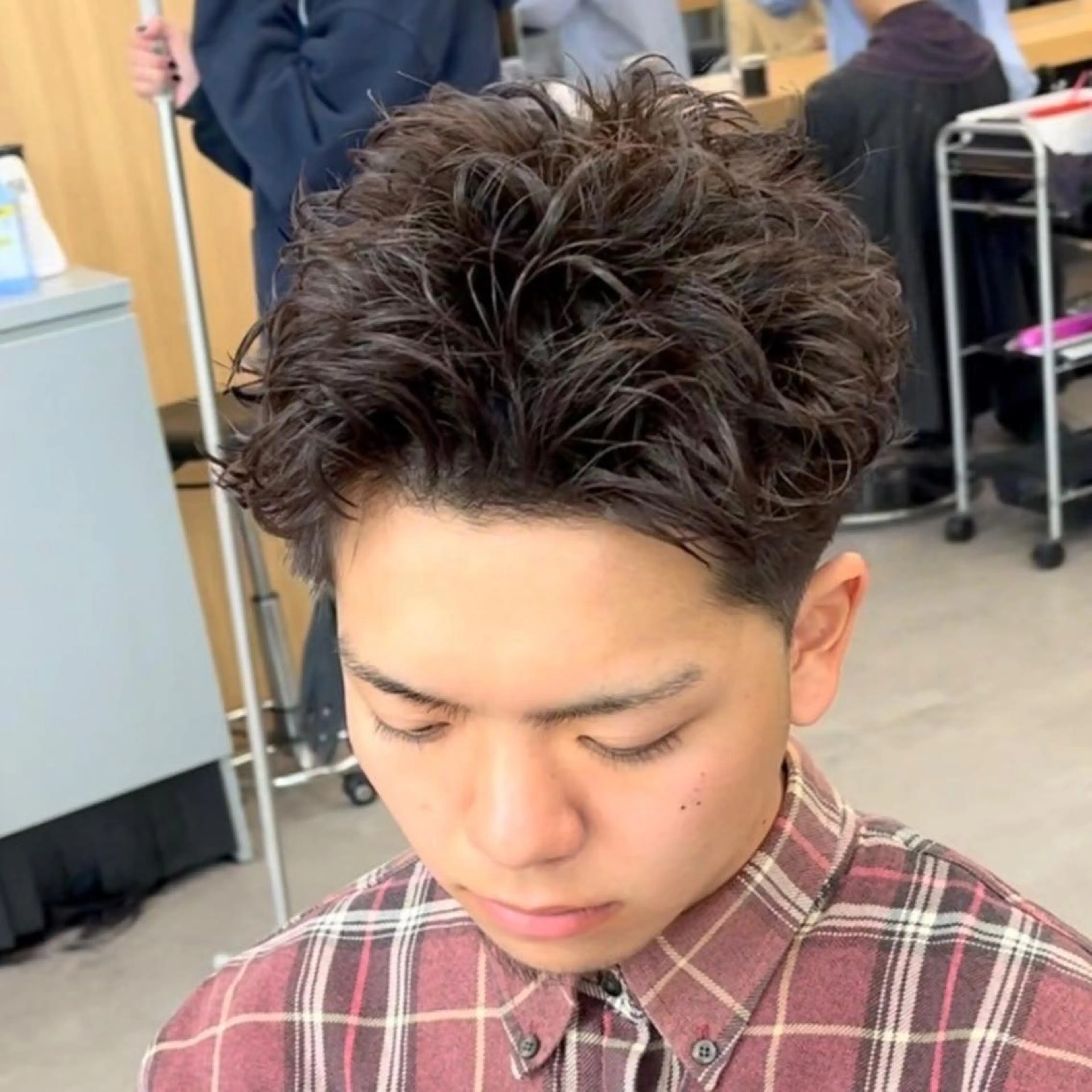 メンズ メンズ専門店🔥 BLUCK 2ndのヘアスタイル