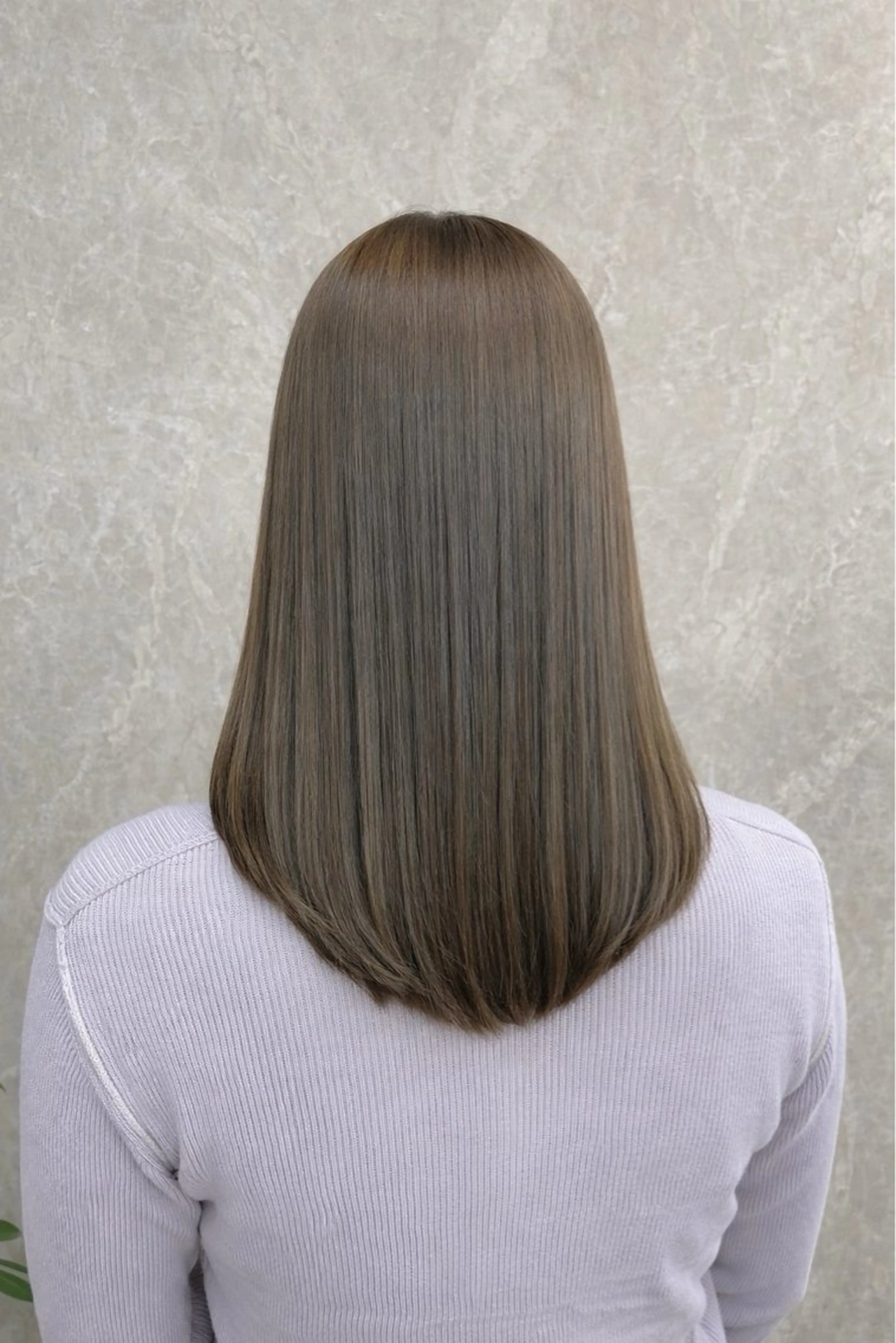 セミロング カット ヘアカラー トリートメント 垢抜け透明感カラー 🌻篠崎梓🌻のヘアスタイル