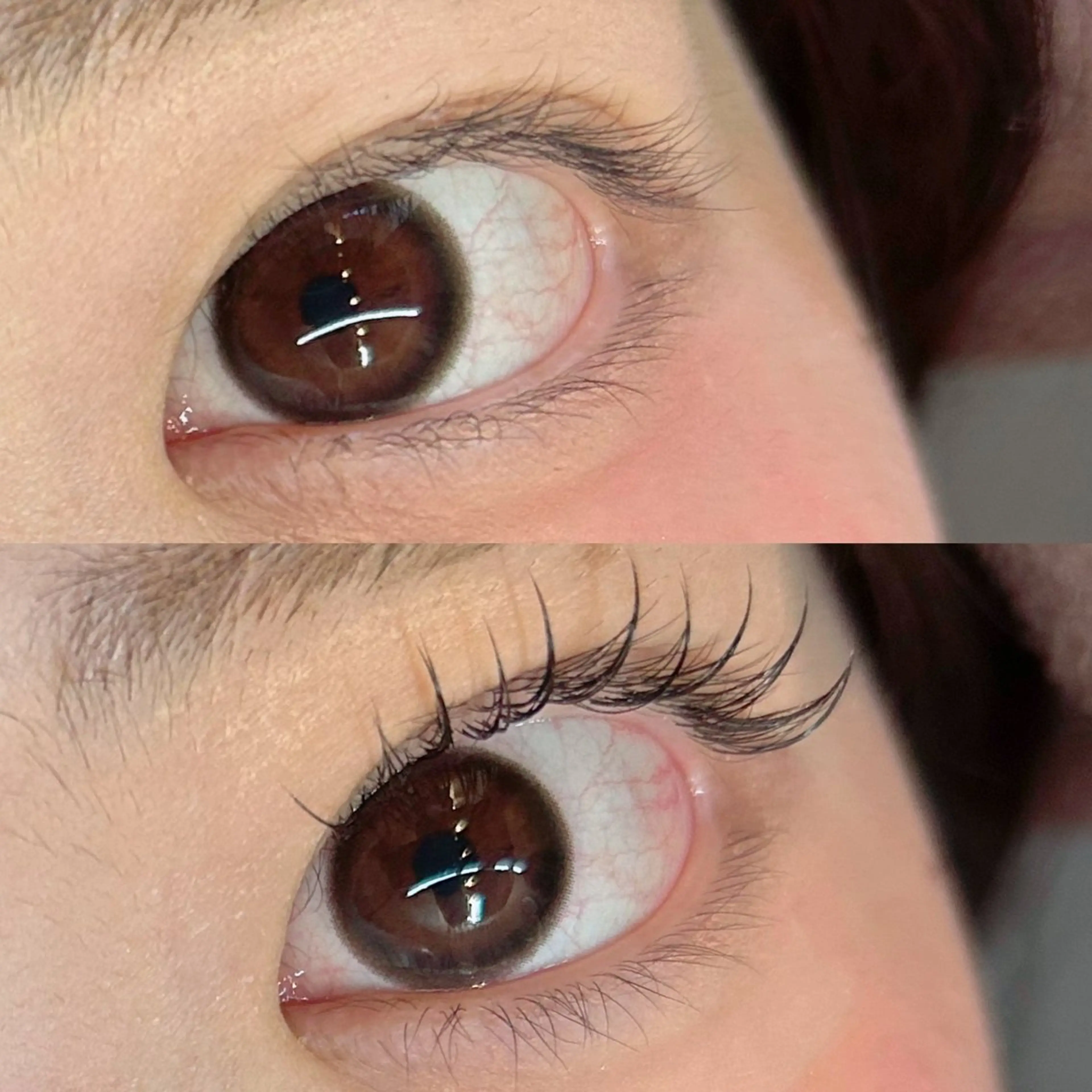 マツエク・マツパ 目尻長め 【愛され眉毛作る人】 nozomiのマツエク・マツパデザイン