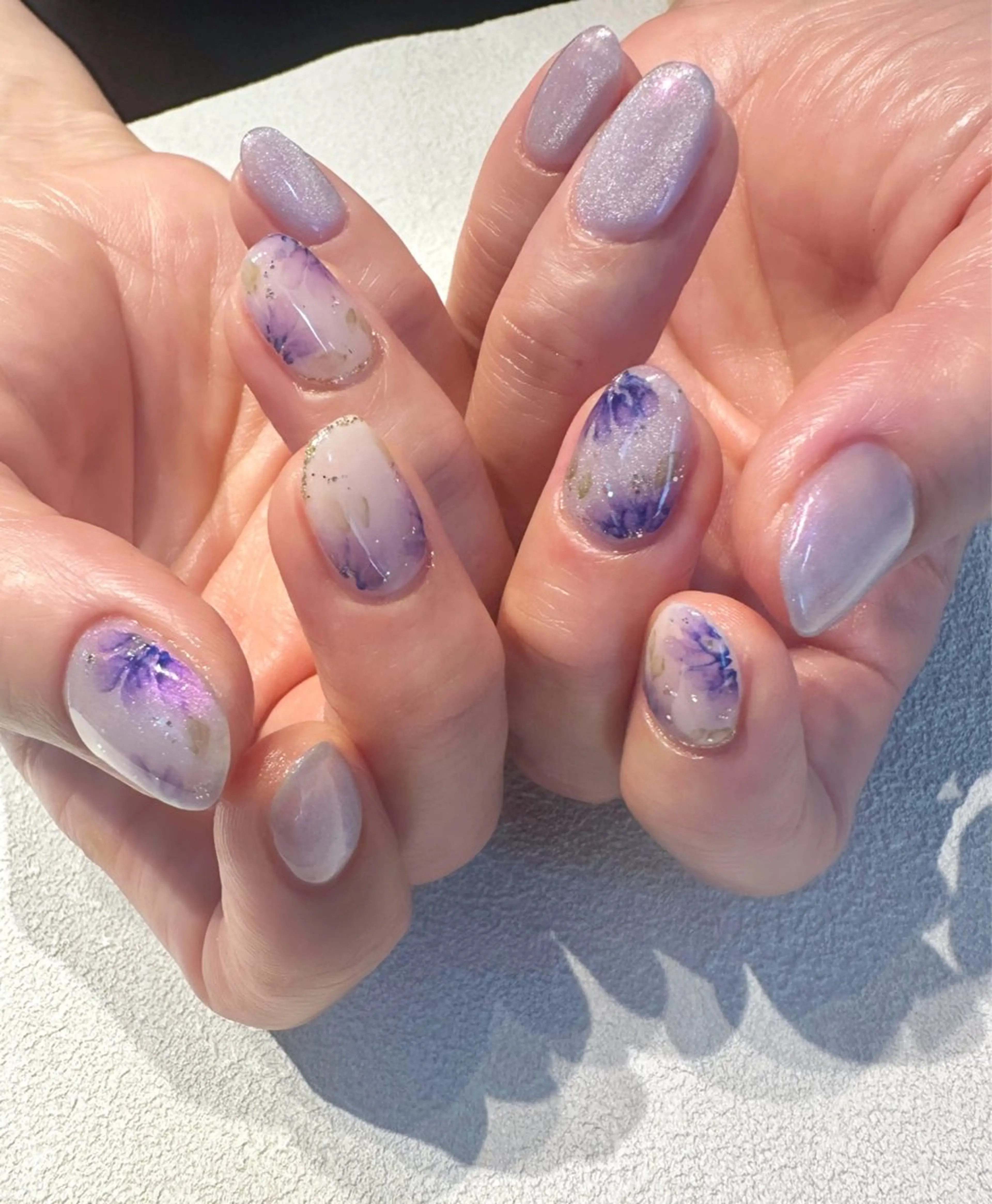 ネイル アートネイル マグネットネイル ワンカラーネイル ハンドネイル Baden Nail ﾊﾞ-ﾃﾞﾝ ﾈｲﾙのネイルデザイン