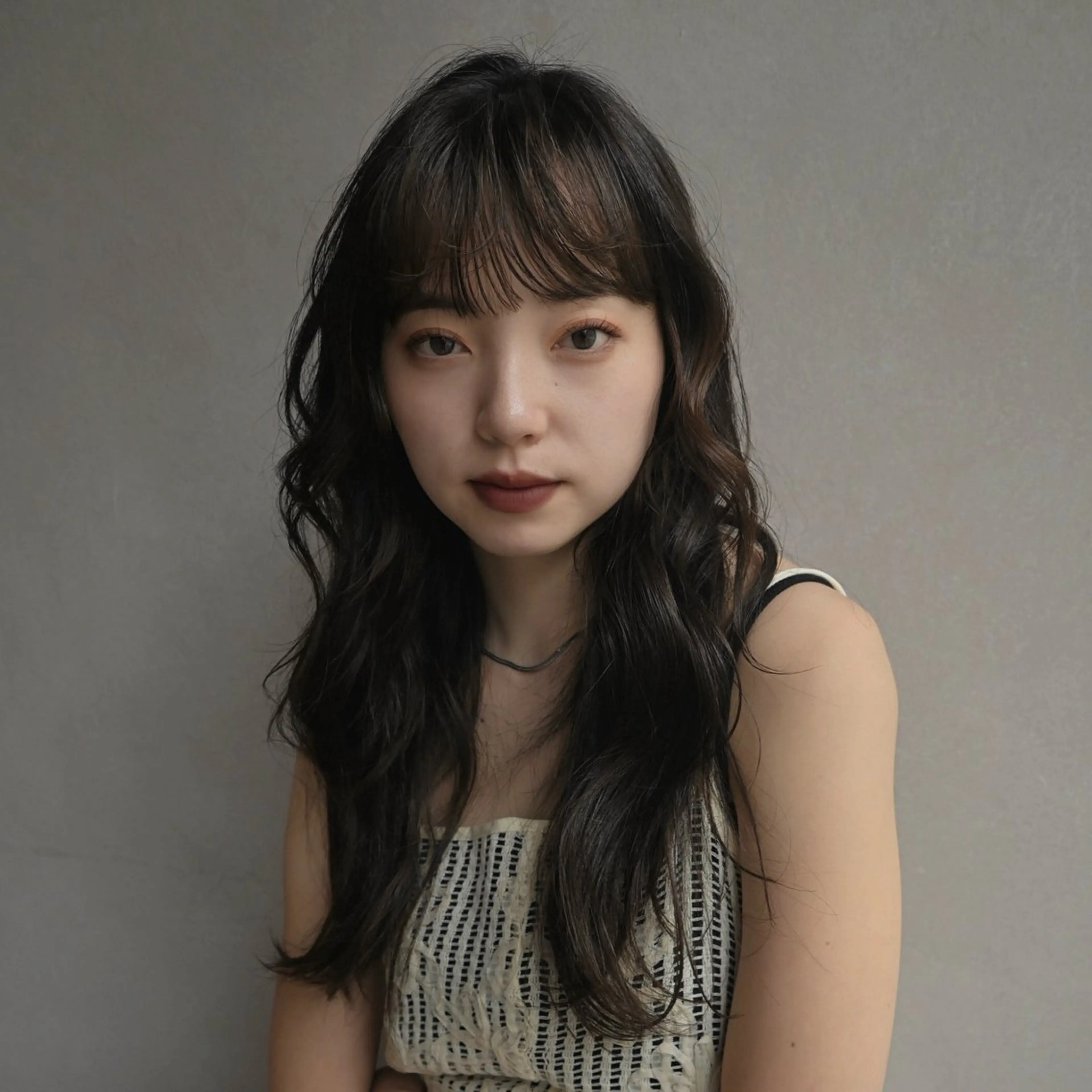 ロング カラー ヘアカラー トリートメント aya / カットカラーのヘアスタイル