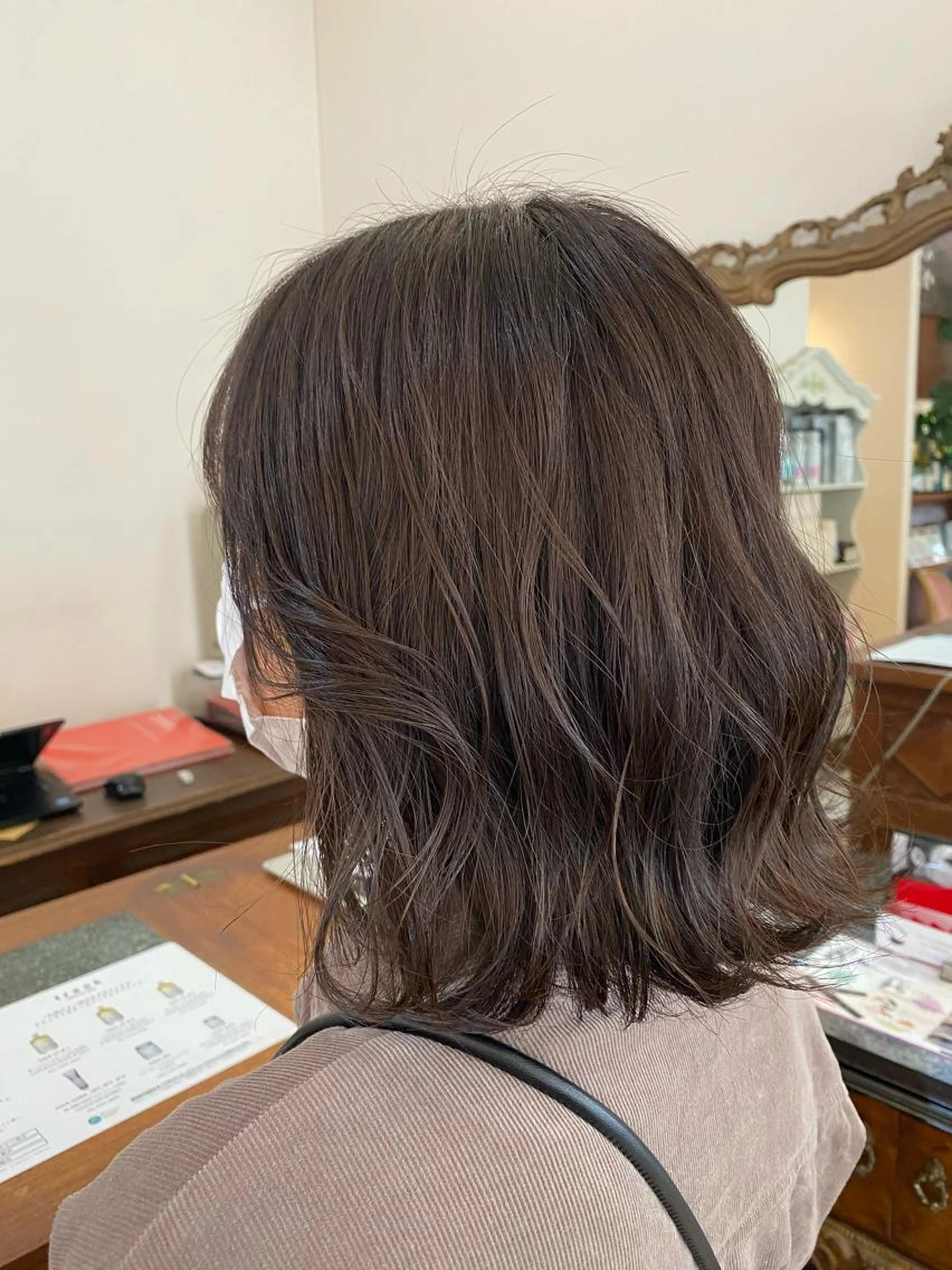 カット＋透明感カラー＋2stepトリートメントの写真