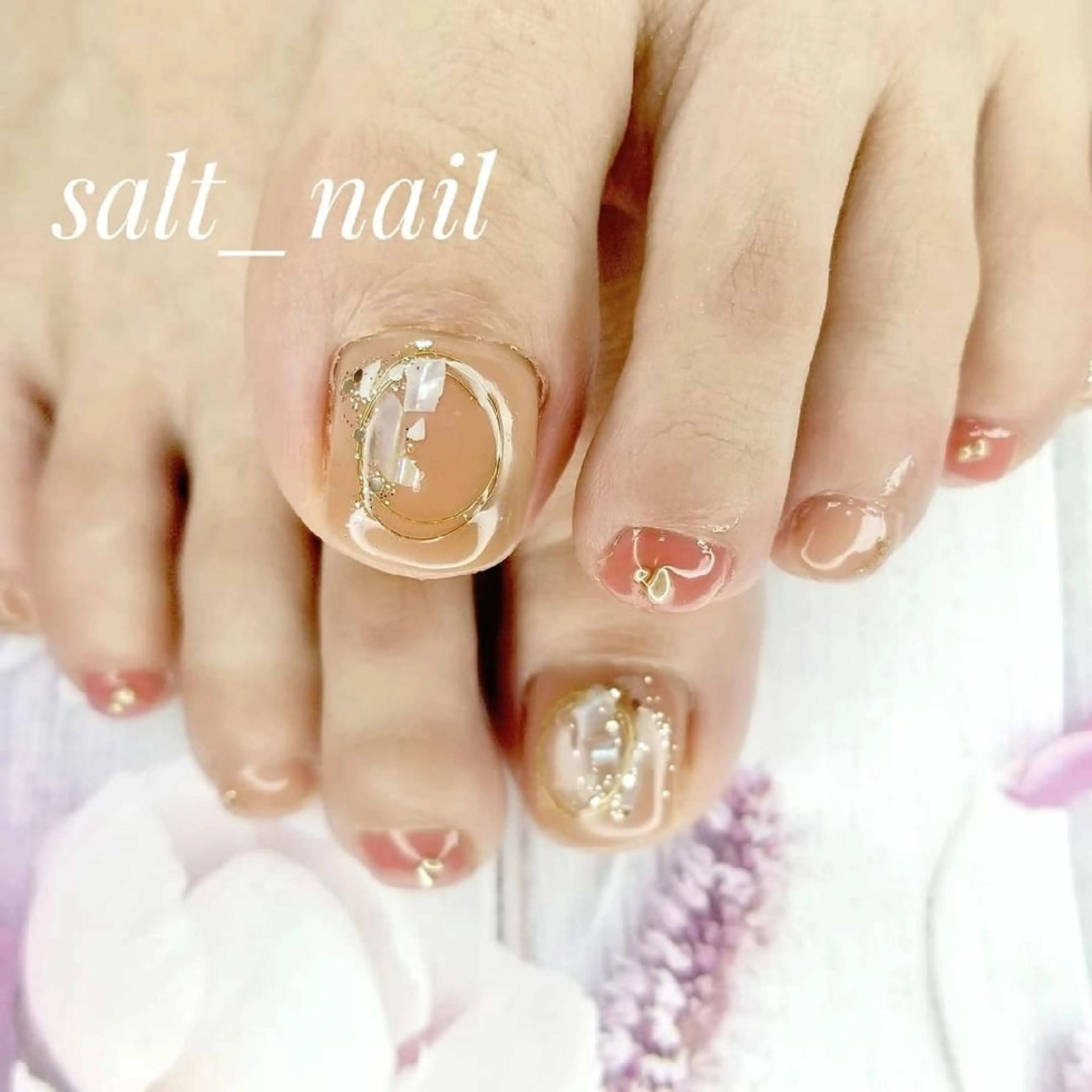 ネイル ワンカラーネイル シンプルネイル 個人サロン saltnailのネイルデザイン