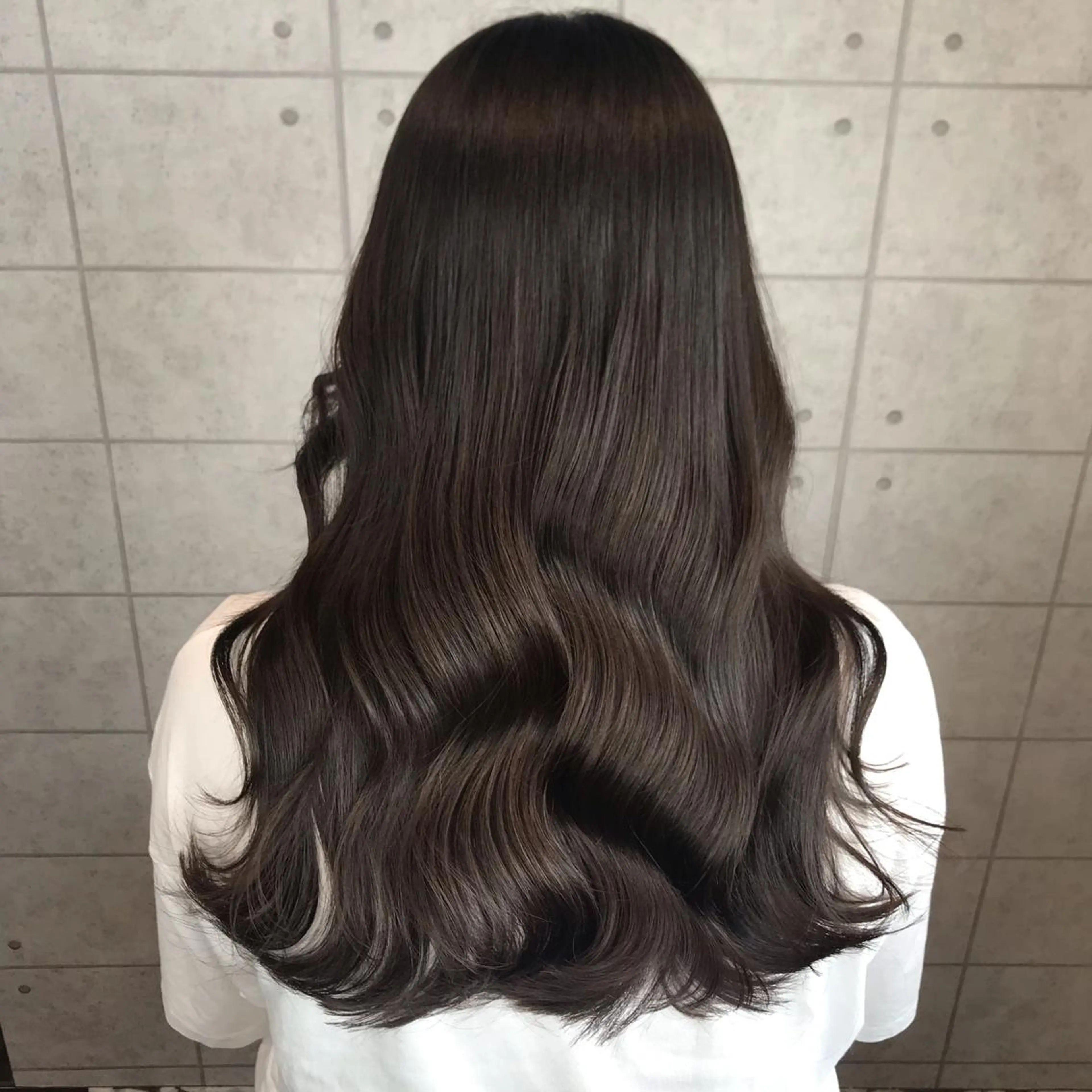 ロング カラー knock【ノック】所属・烏丸韓国ヘア🇰🇷 ayaka🎀のヘアスタイル