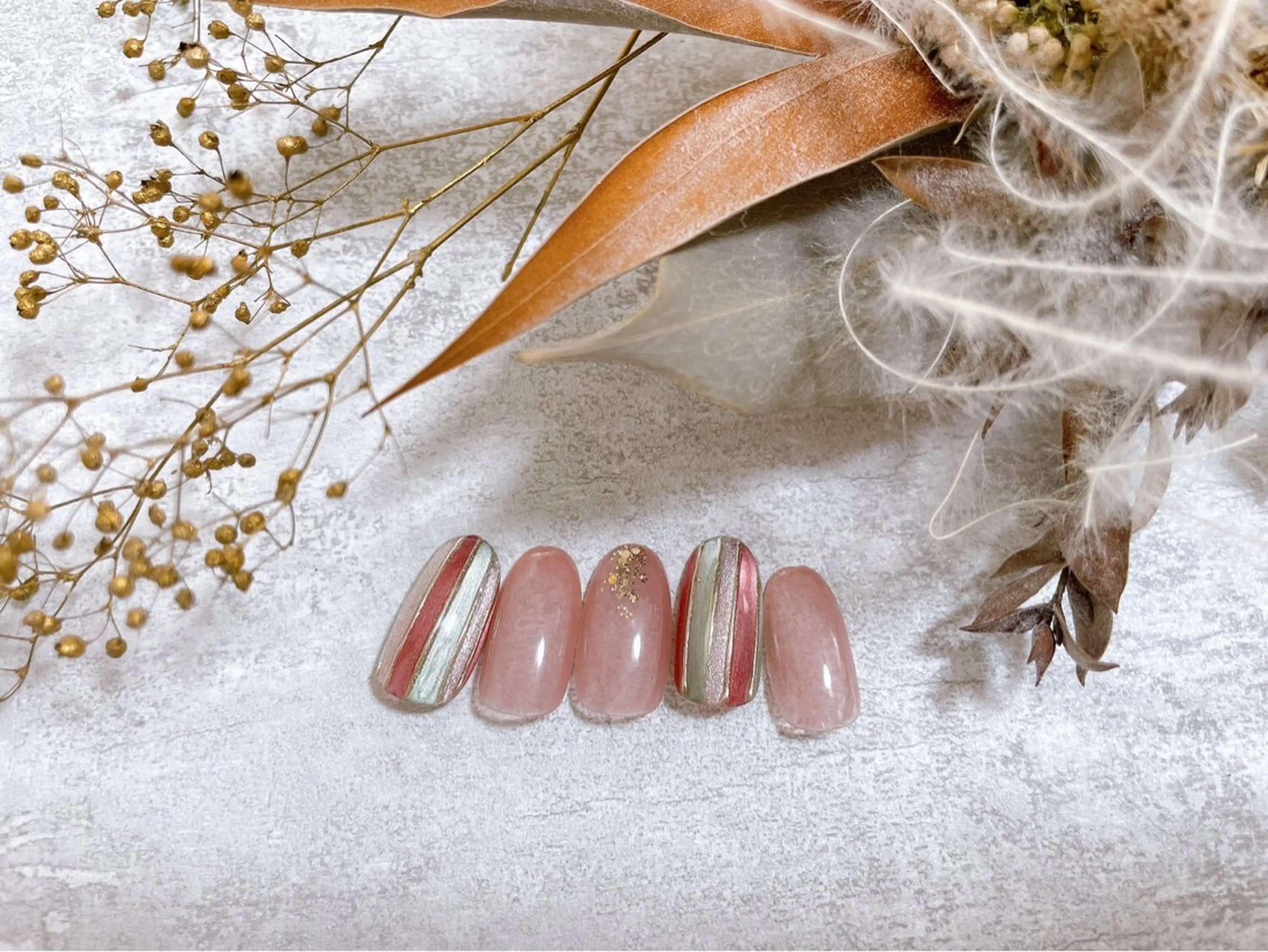 ネイル オーロラネイル フットネイル フレンチネイル ジェルネイル マグネットネイル ハンドネイル kiki nail 二子玉川のネイルデザイン