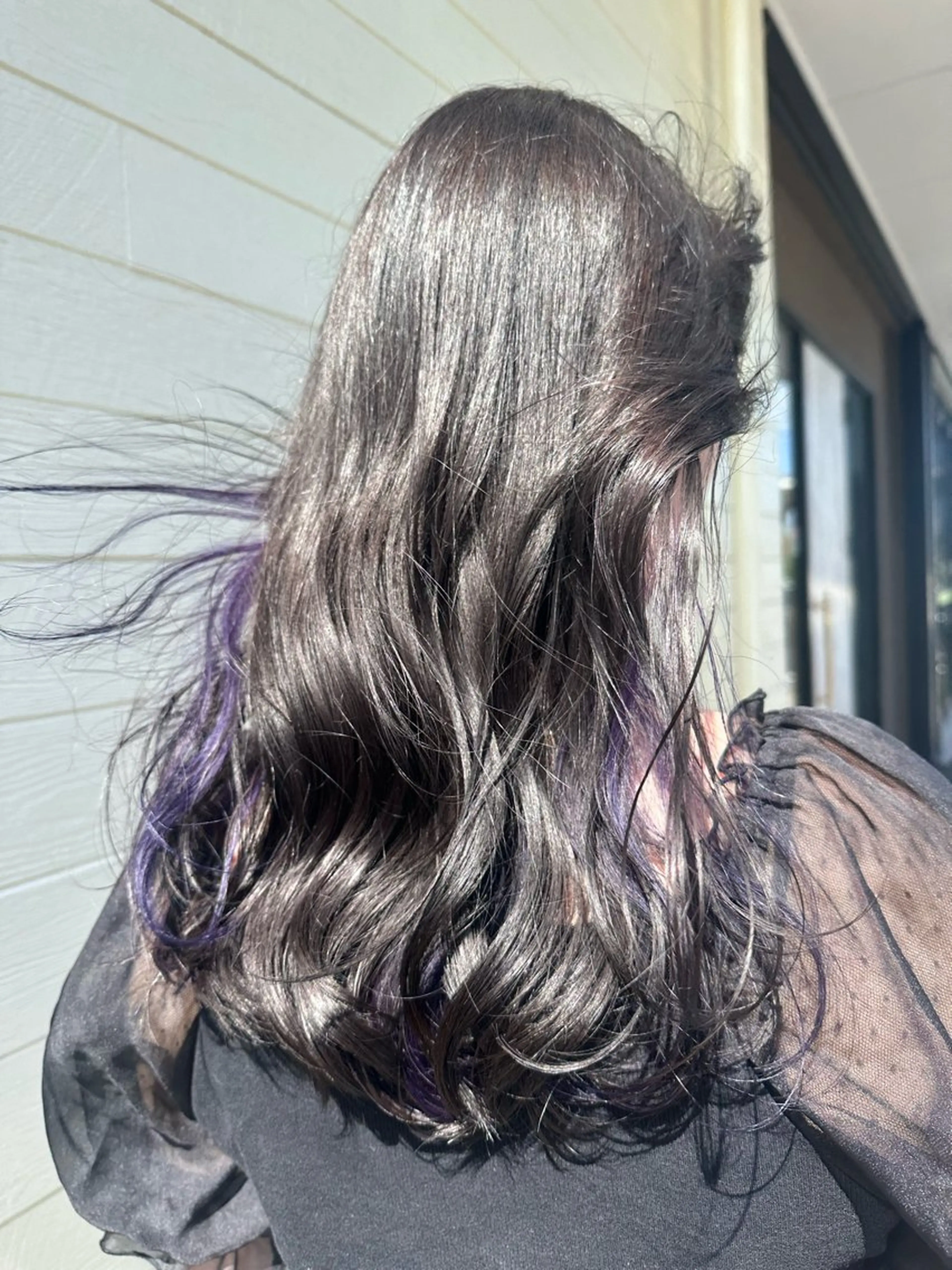 セミロング ヘアカラー arl 豊田店アシスタントのヘアスタイル