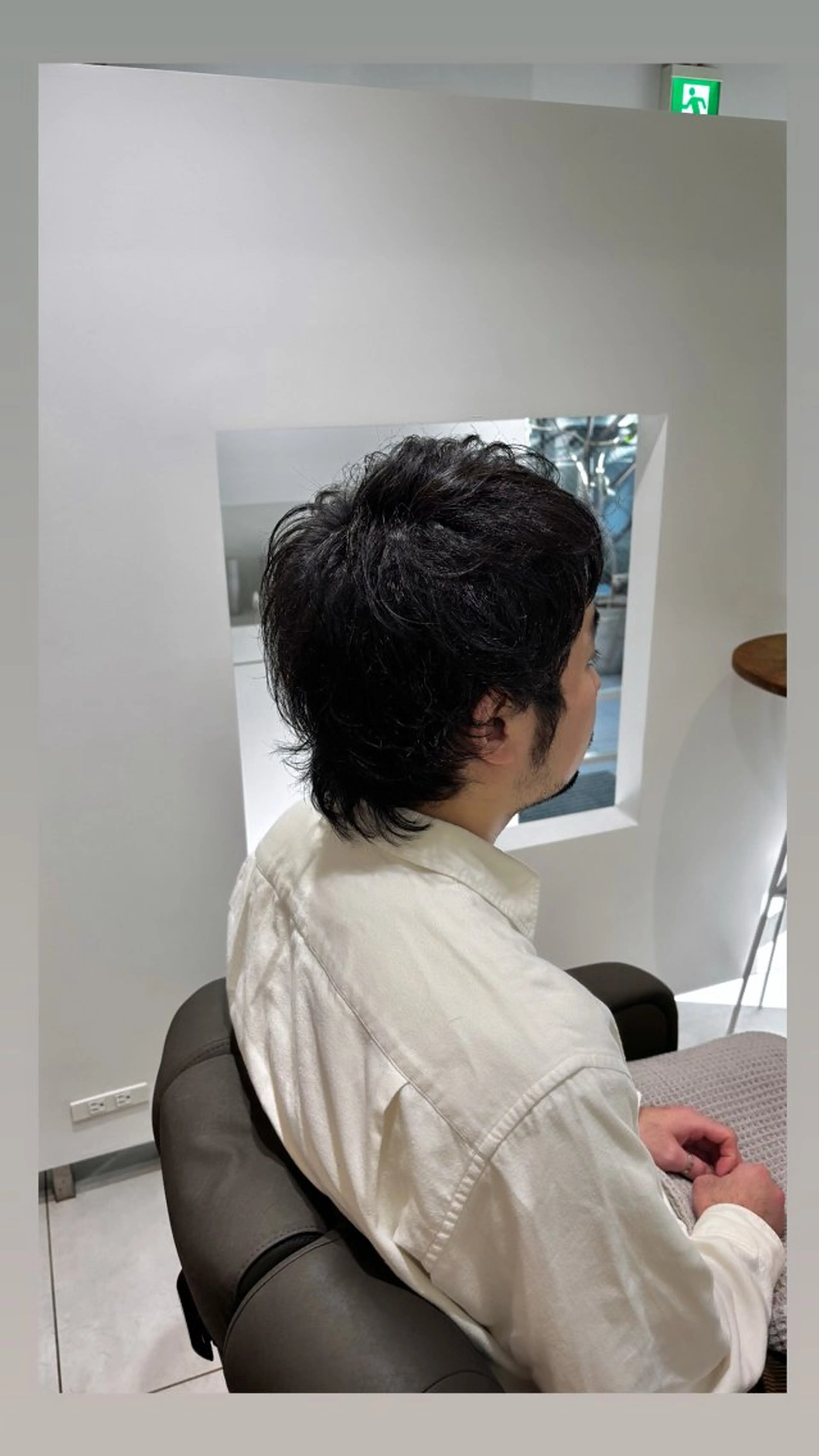 ショート くせ毛 ショートヘア ウルフカット カット 白土 さくらのヘアスタイル