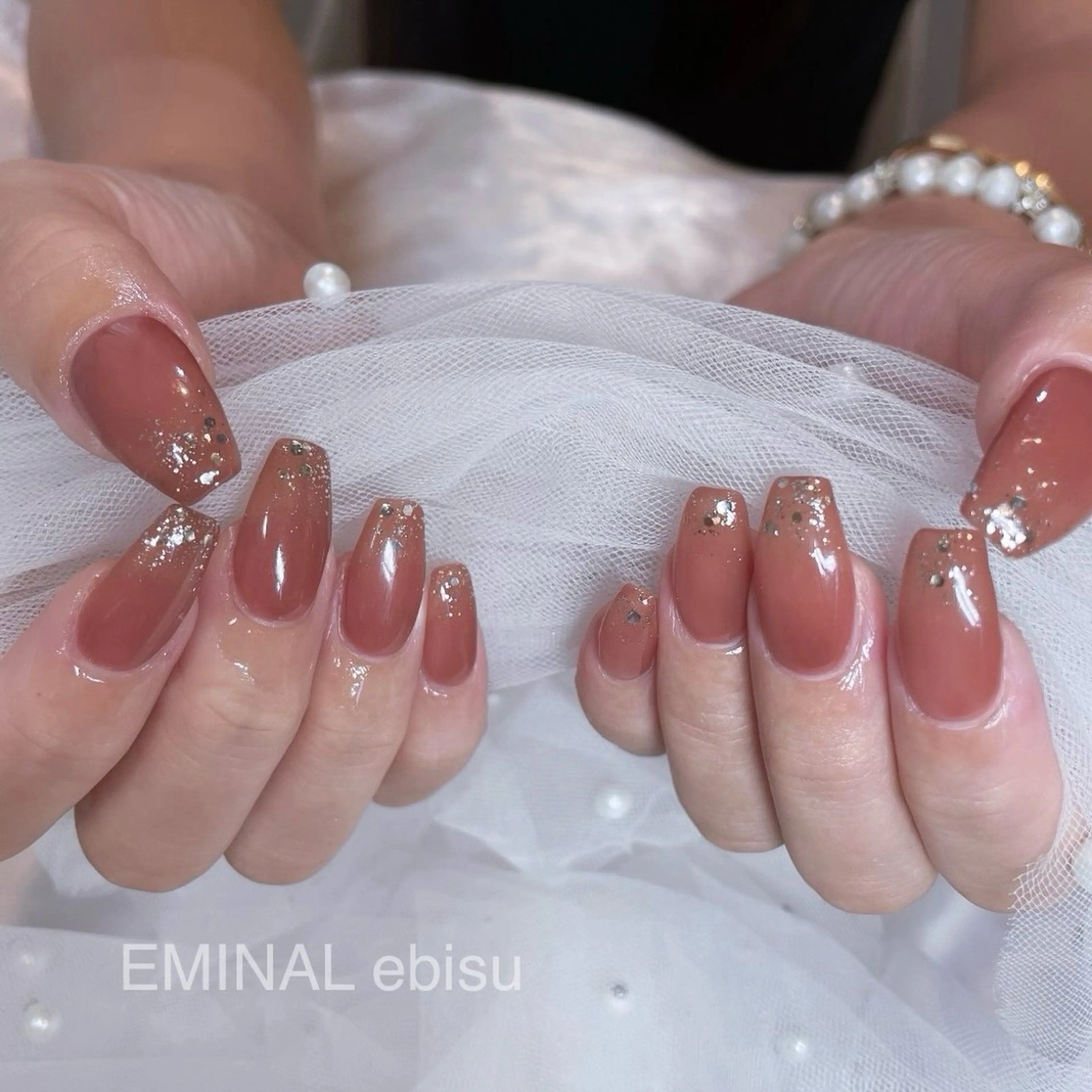 ネイル グラデーション ハンドネイル Rieko EMINAL恵比寿のネイルデザイン