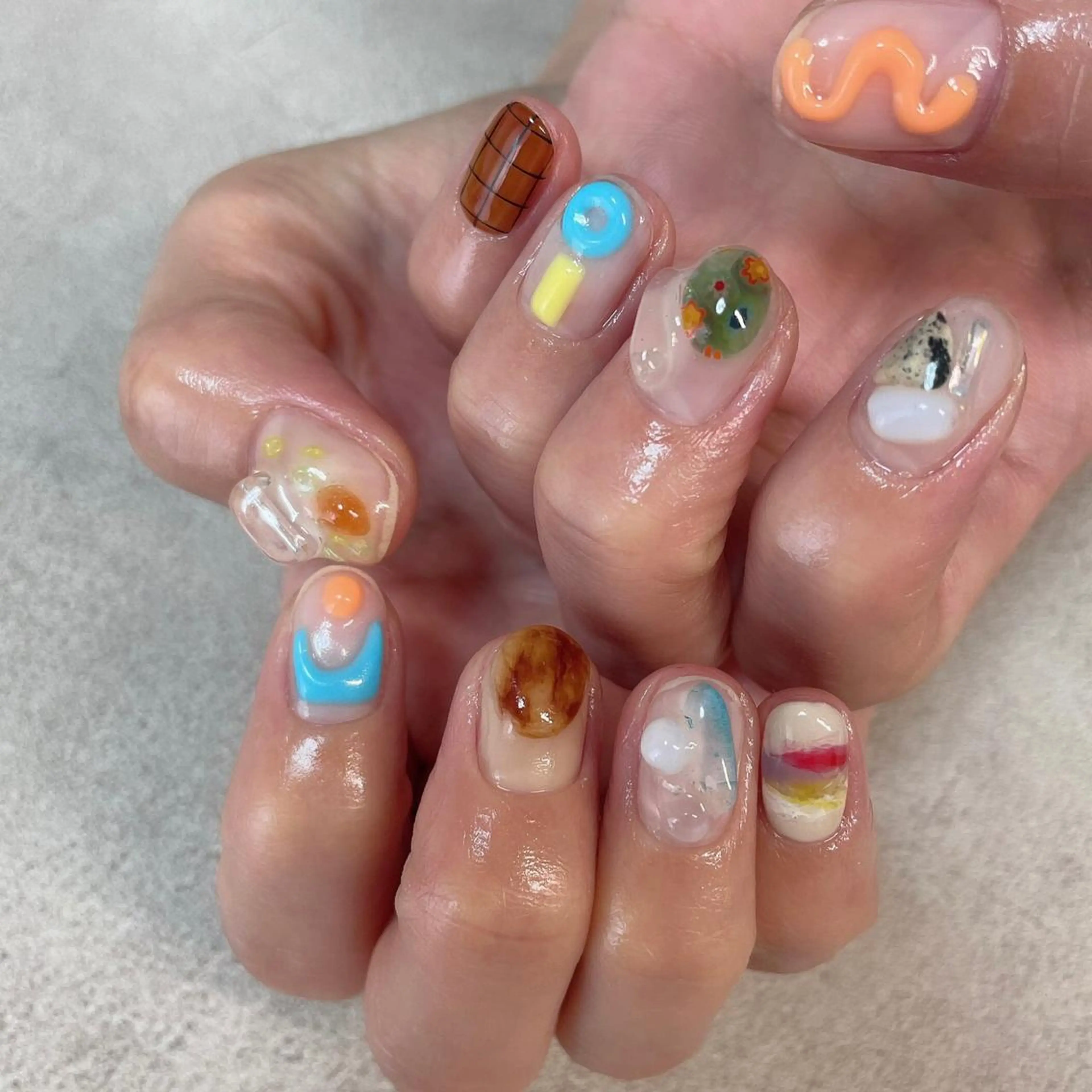 ネイル ハンドネイル lilbondir. chiharuのネイルデザイン