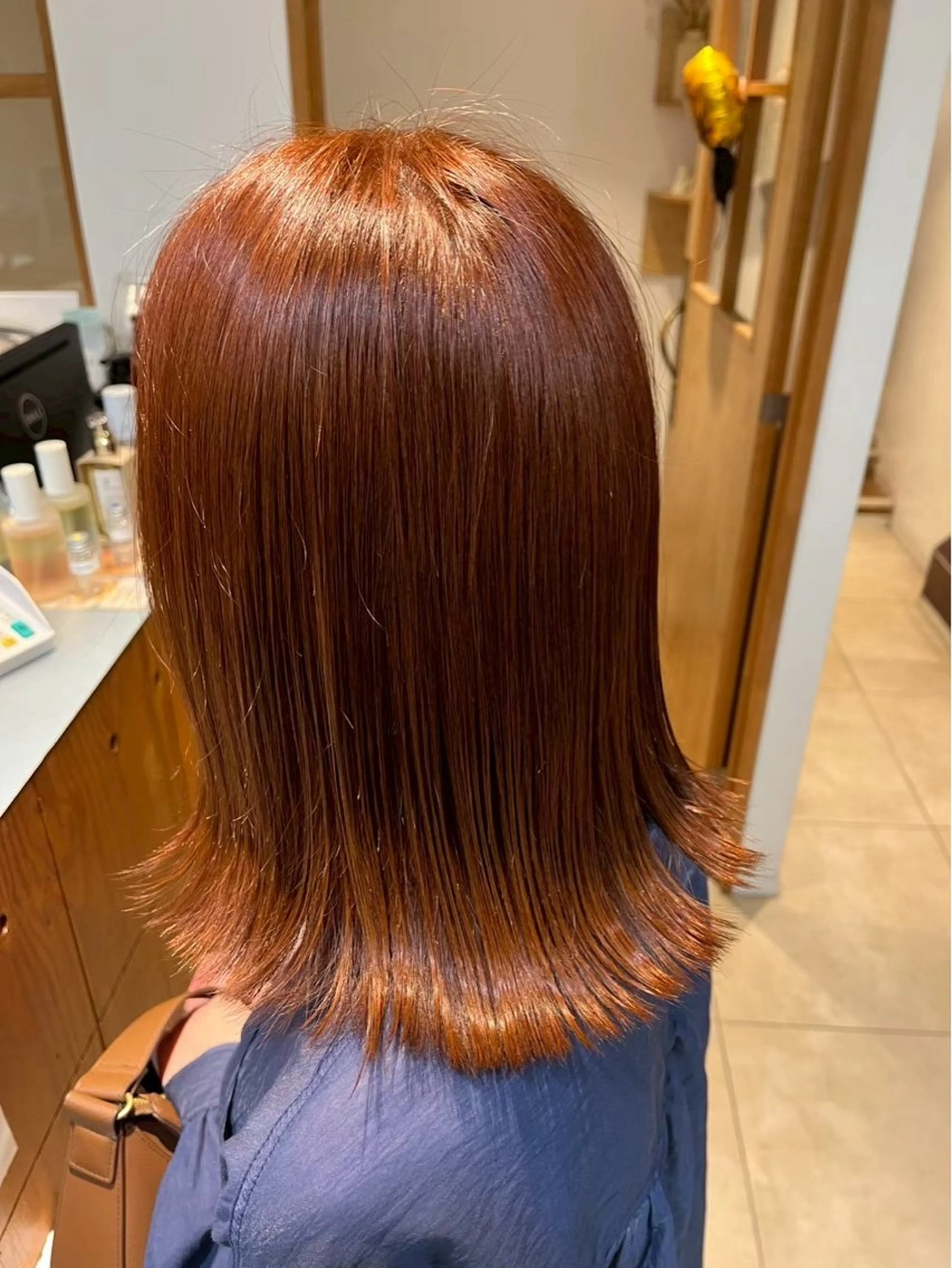 カラー ヘアカラー 七海 詩音のヘアスタイル