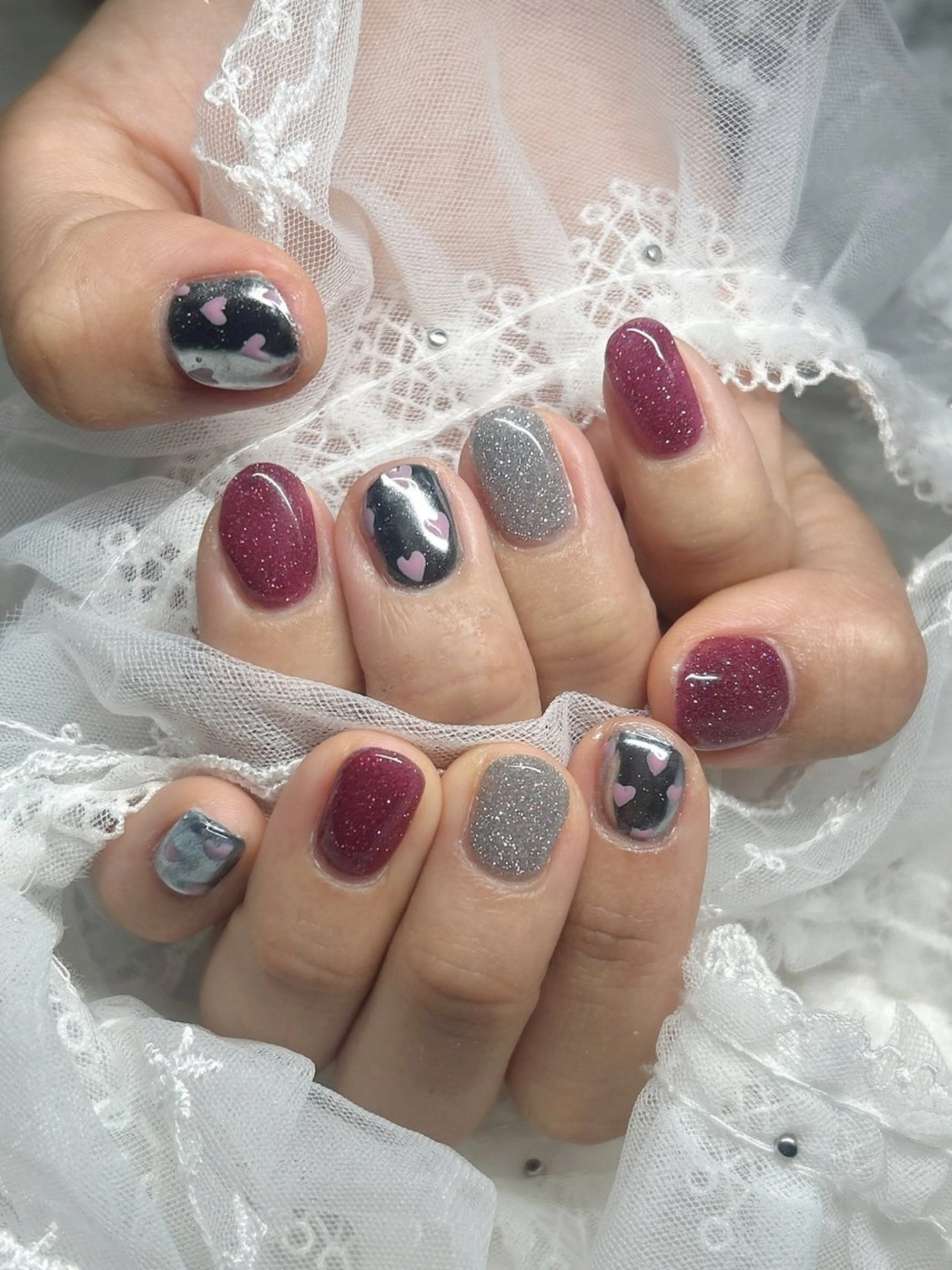 ネイル ハンドネイル Bestnail所属・Best Nail Yu🎀🫧のネイルデザイン