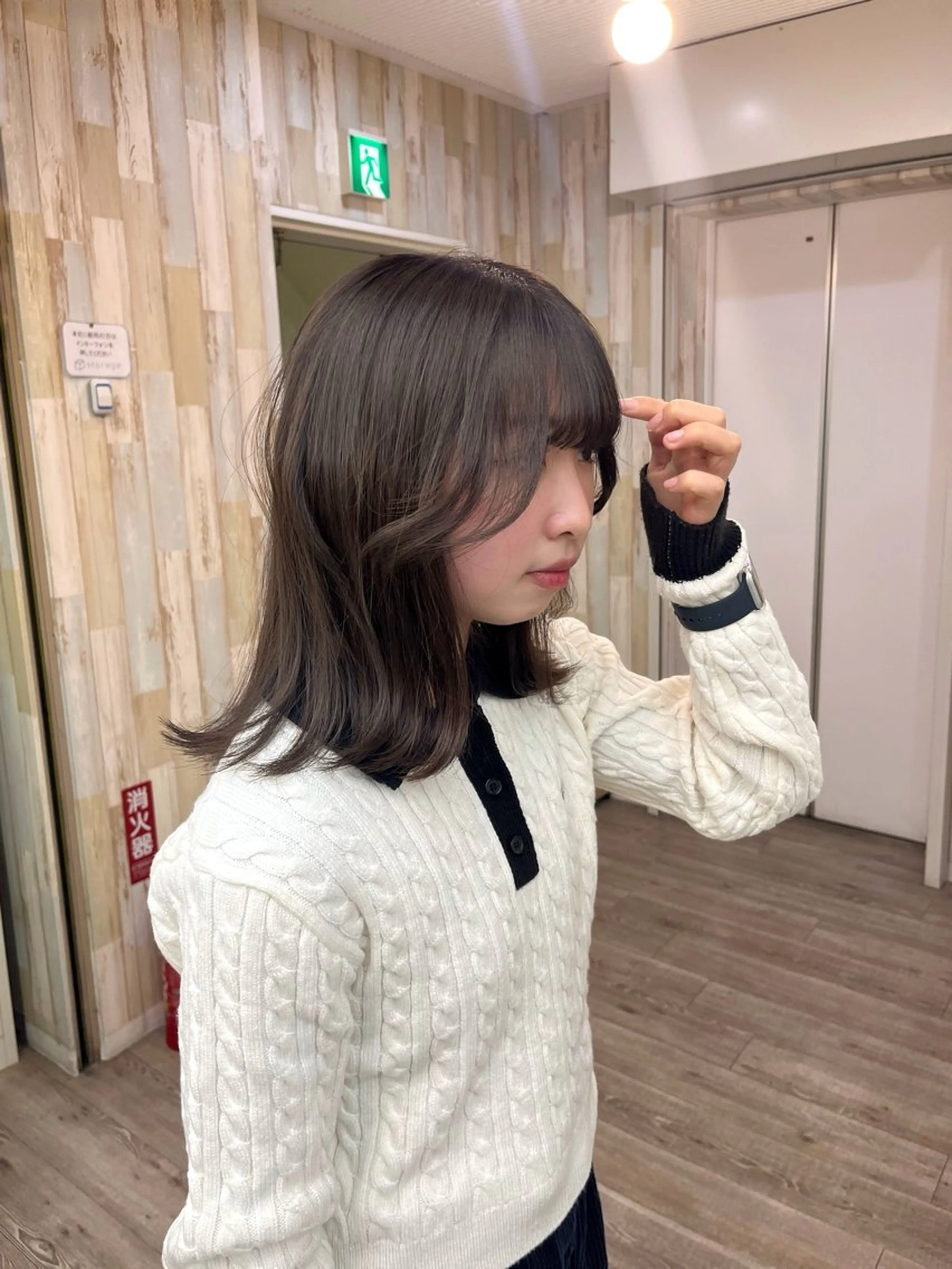 ミディアム RIKU /似合わせカット🌱のヘアスタイル