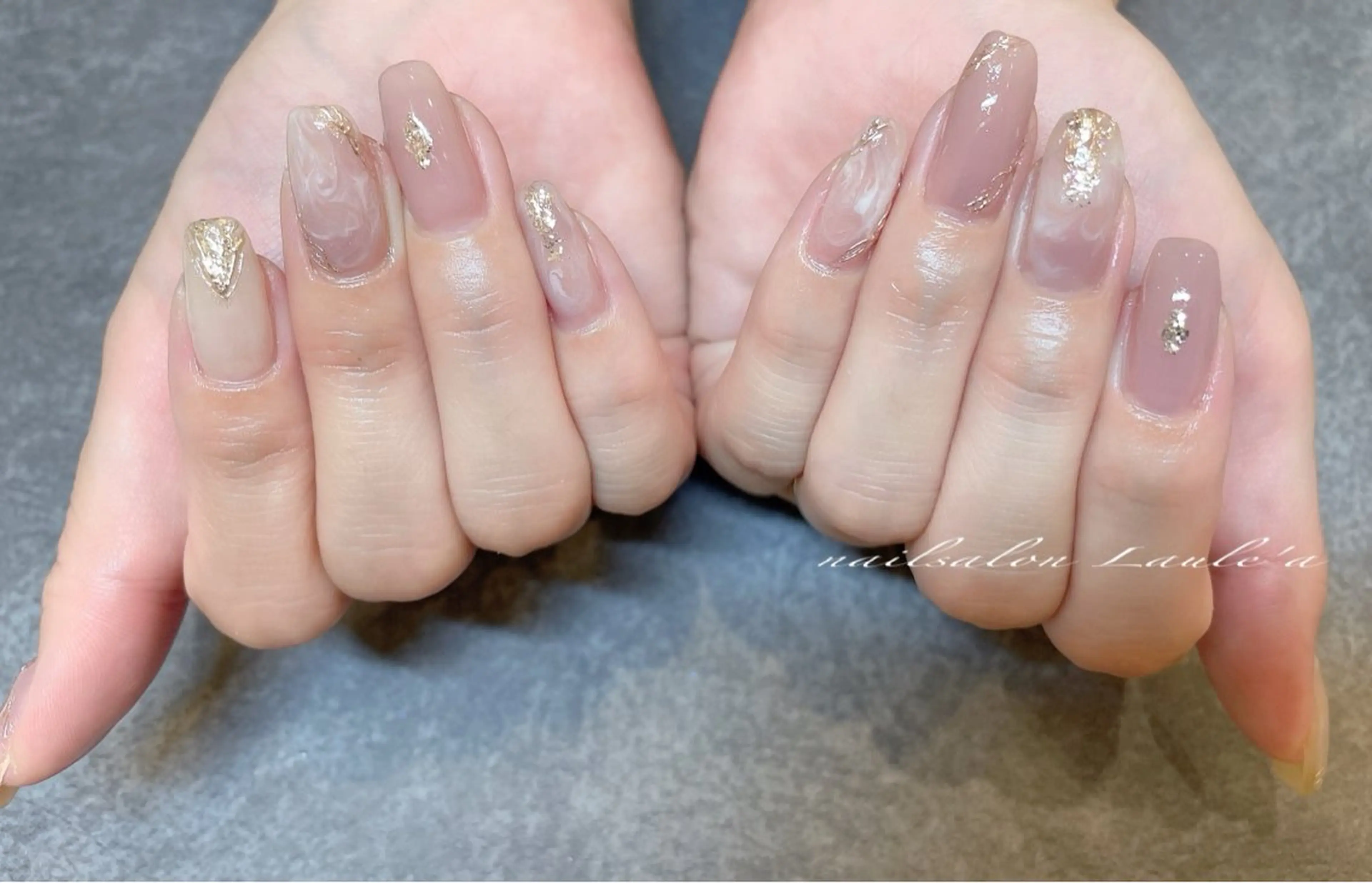 ネイル ハンドネイル nailsalon Laule'aのネイルデザイン