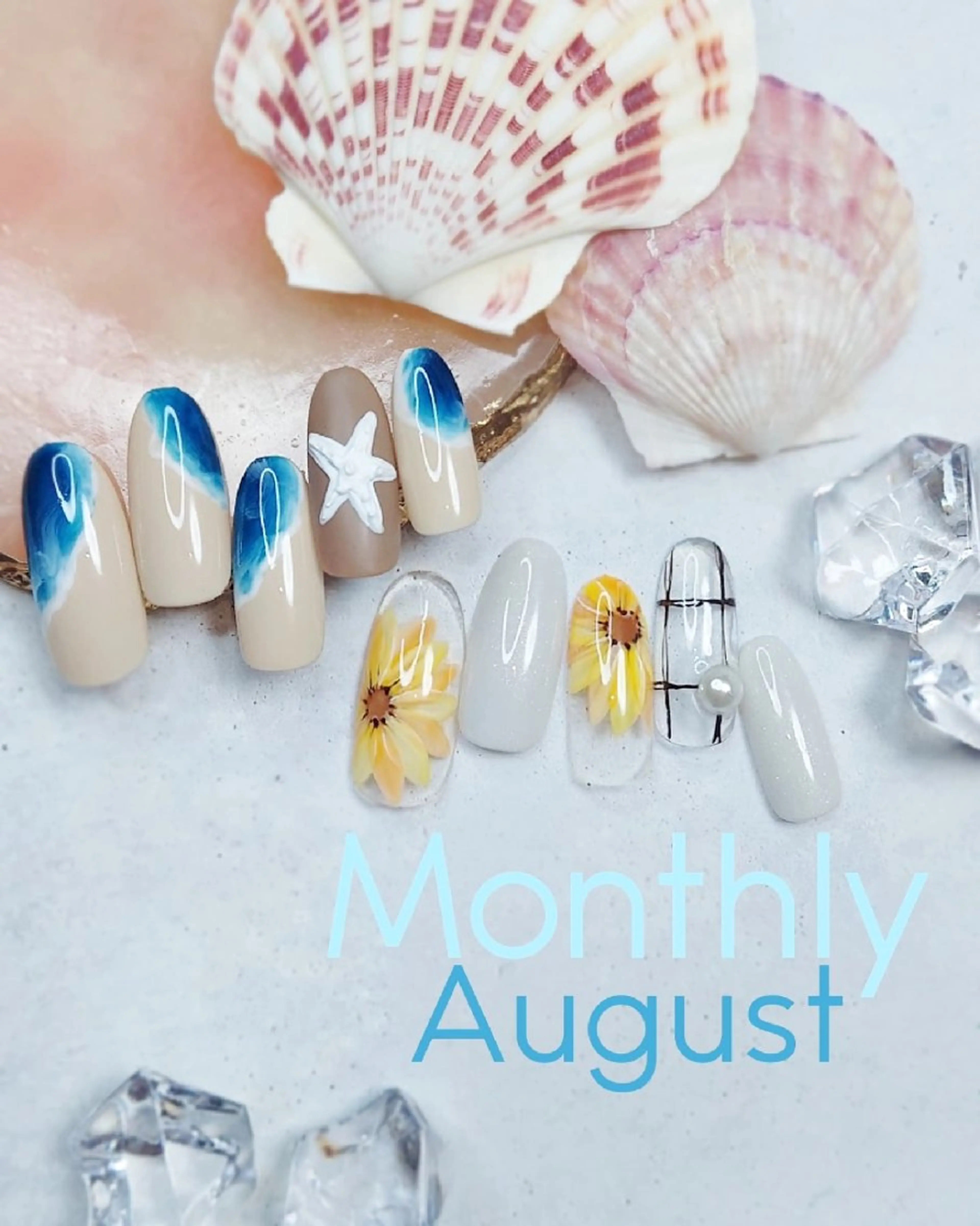 ネイル ハンドネイル ネイリスト Erinaのネイルデザイン