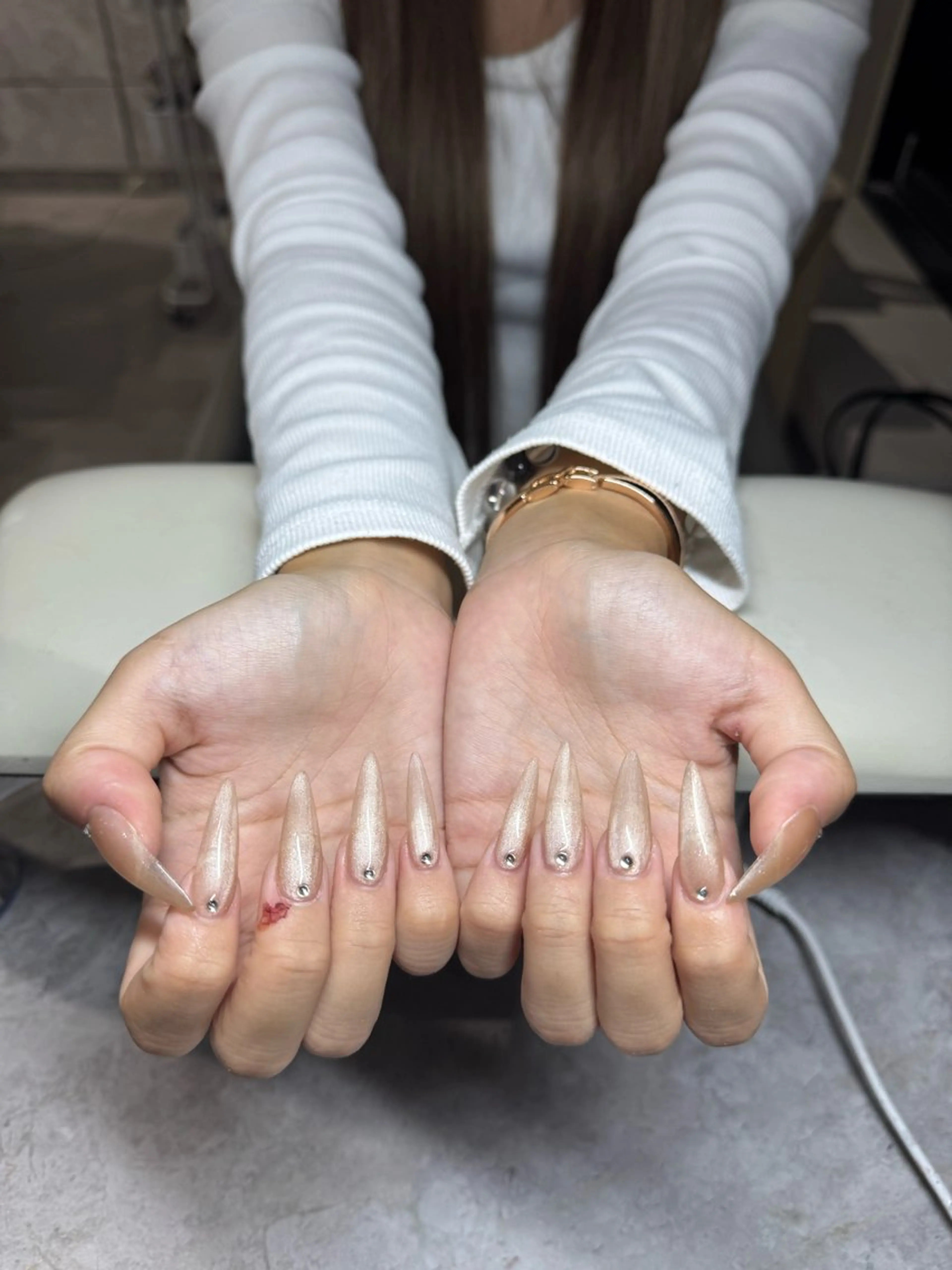 ネイル マグネットネイル ハンドネイル IROHA NAIL 北村菜帆のネイルデザイン