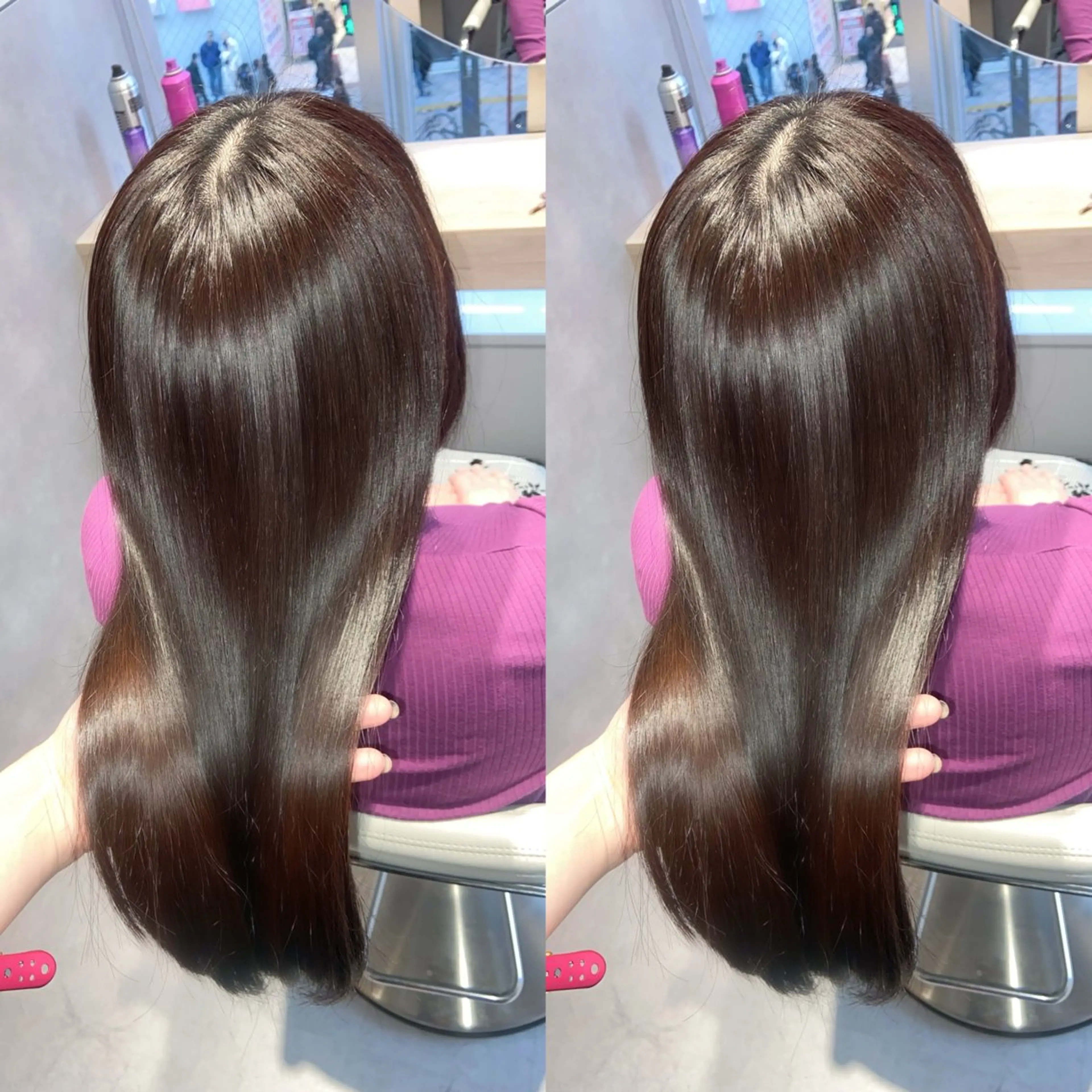 ロング カラー SALOWIN 新宿三丁目East所属・縮毛矯正/艶カラー /美髪/ﾒｸﾞﾐのヘアスタイル