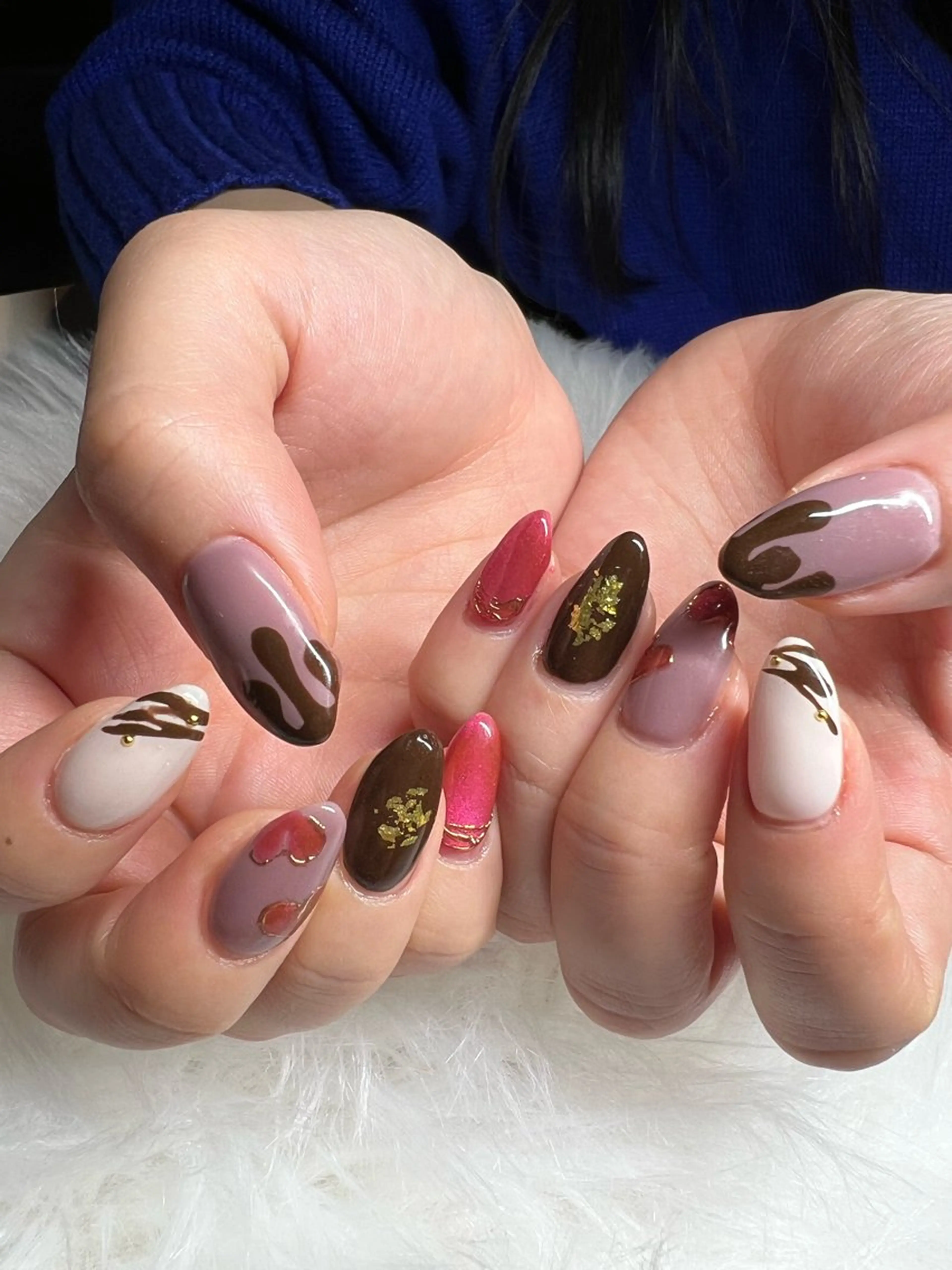 ネイル ハンドネイル セプトネイル西大寺店 香取のネイルデザイン