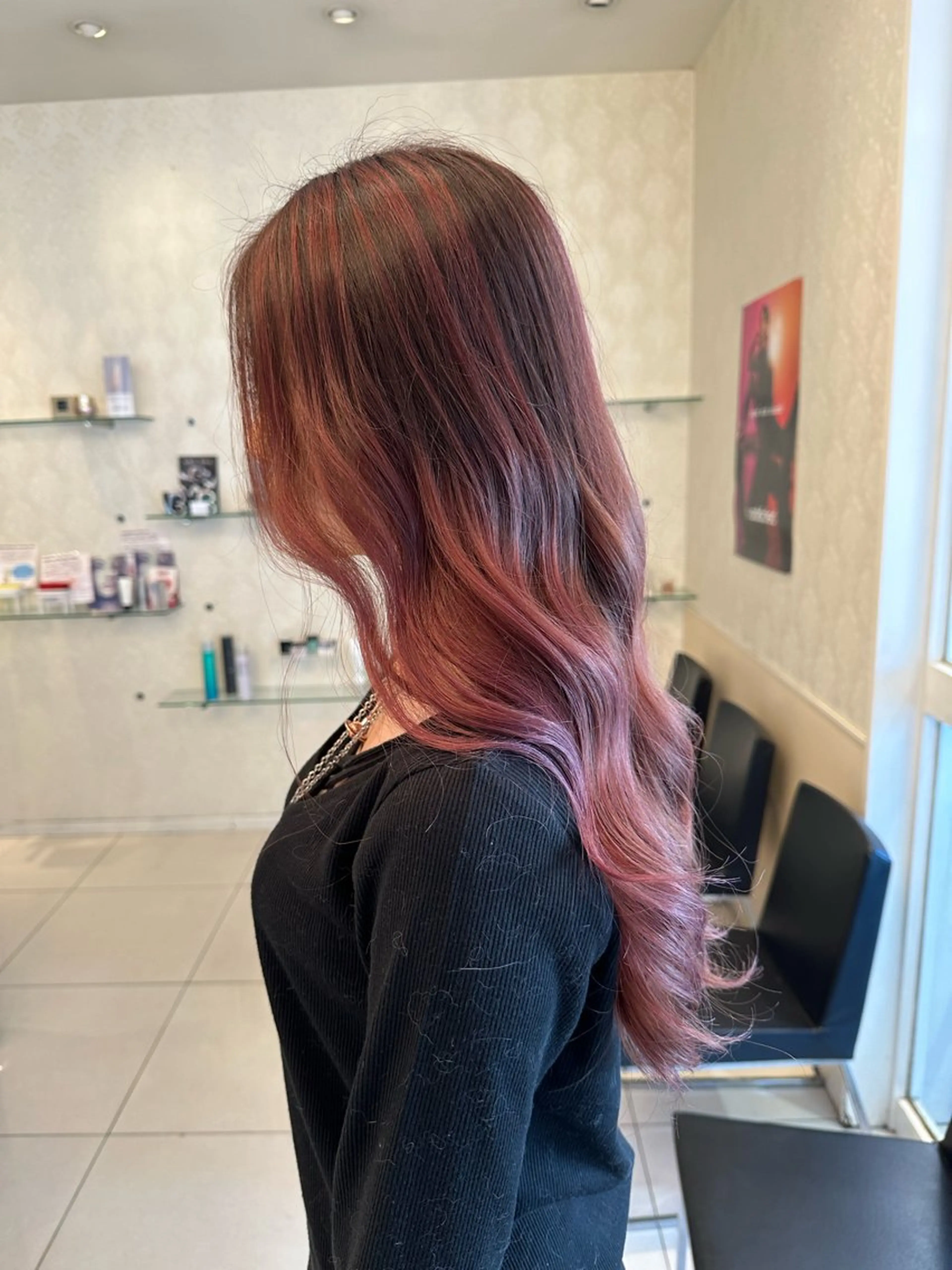 ロング カラー 神戸 大輝のヘアスタイル