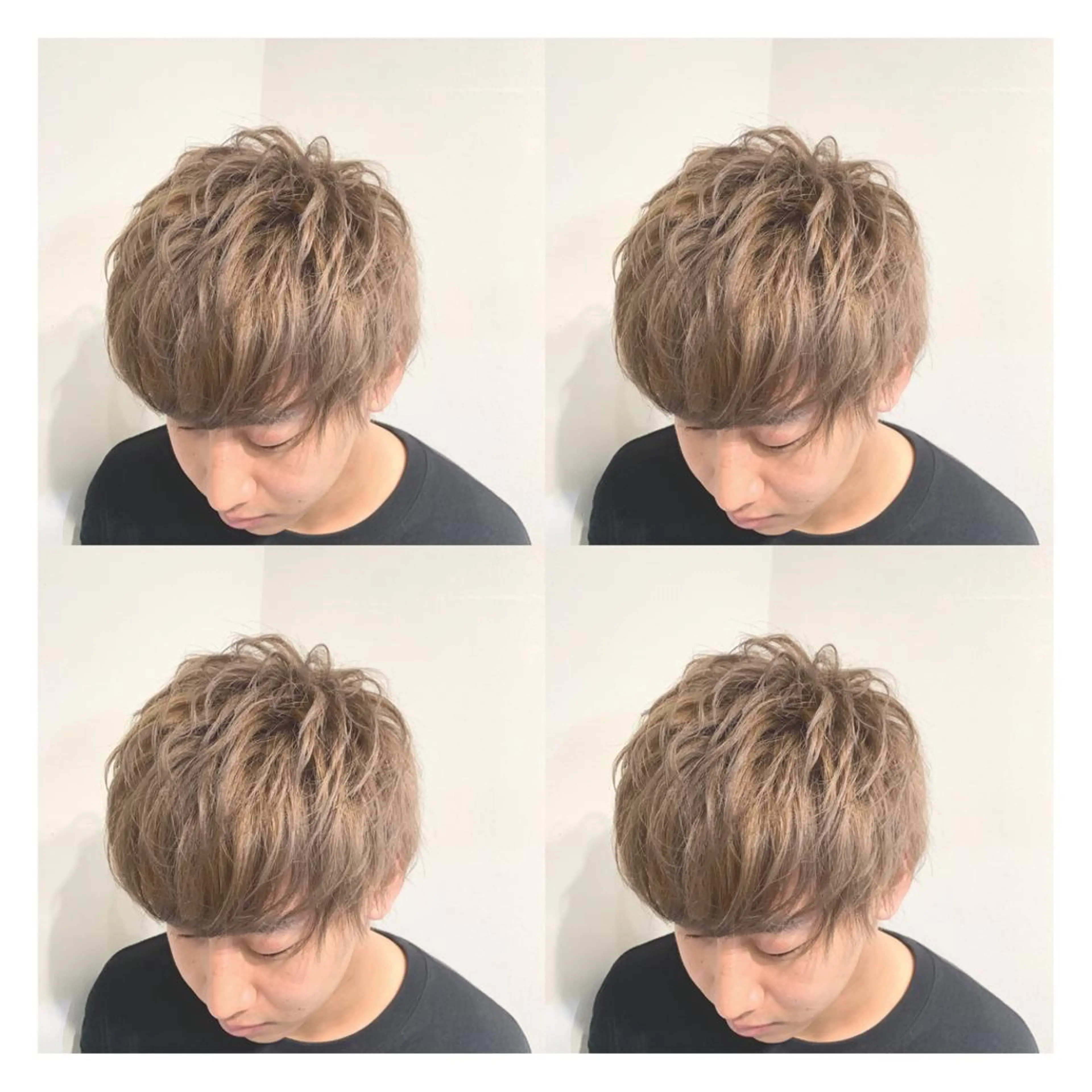 ショート カラー メンズ ange☞ soutaのヘアスタイル