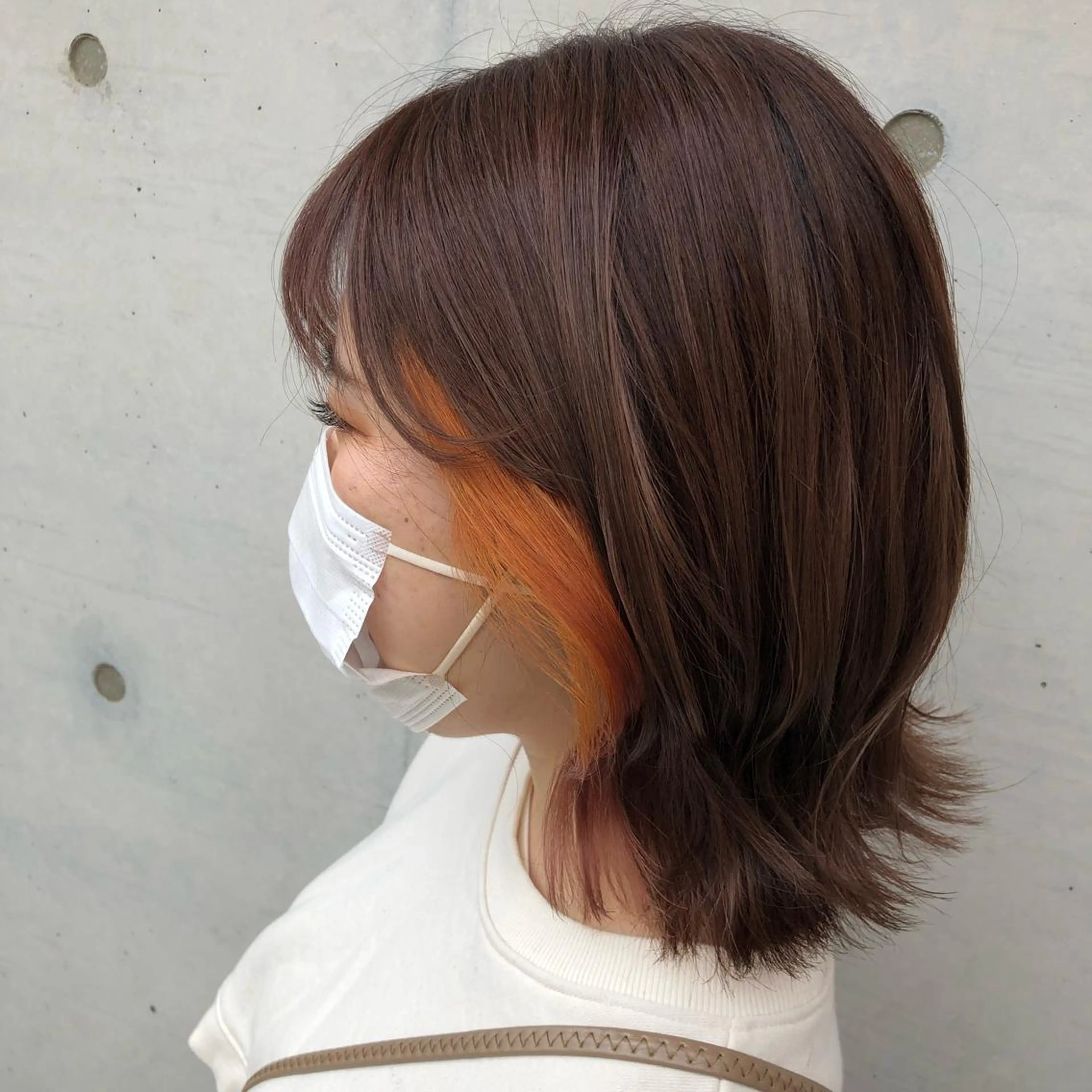 ミディアム カラー トレンドヘア🌿 chinariのヘアスタイル