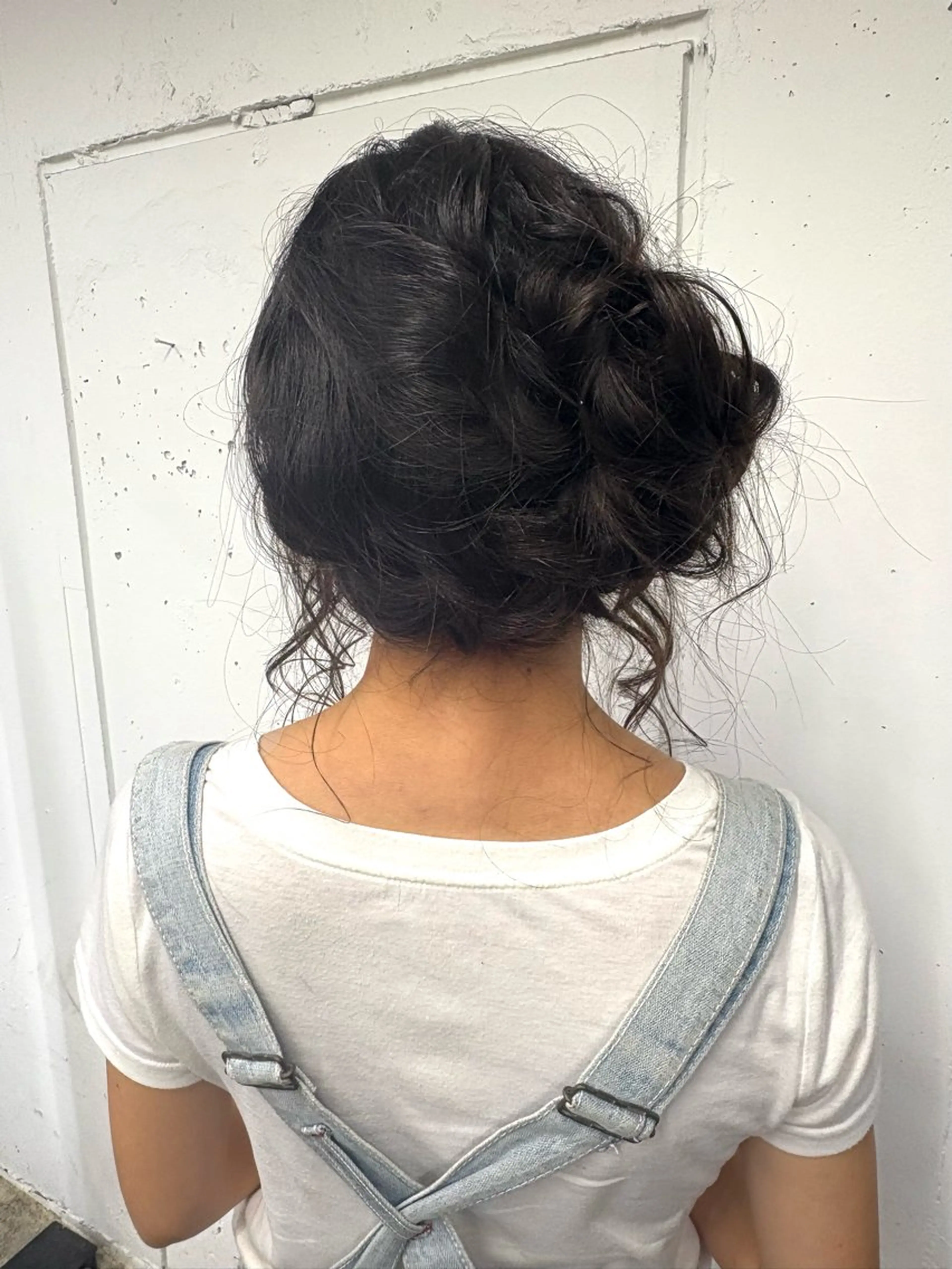 ヘアアレンジ お団子ヘア EGAO所属・ヘアセット/ りんのヘアスタイル