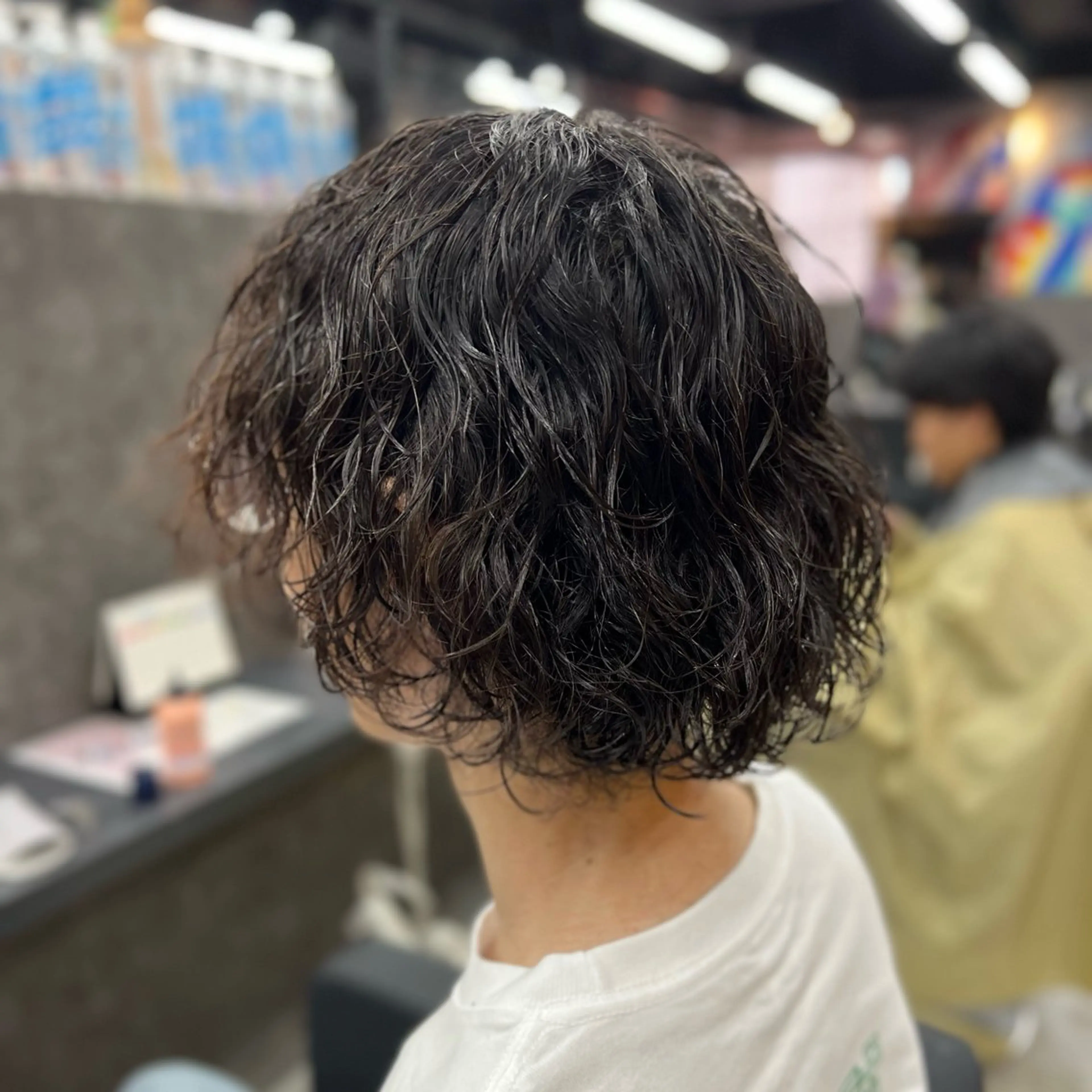ミディアム パーマ メンズ 錦糸町/Men's cutパーマ石川史弥のヘアスタイル