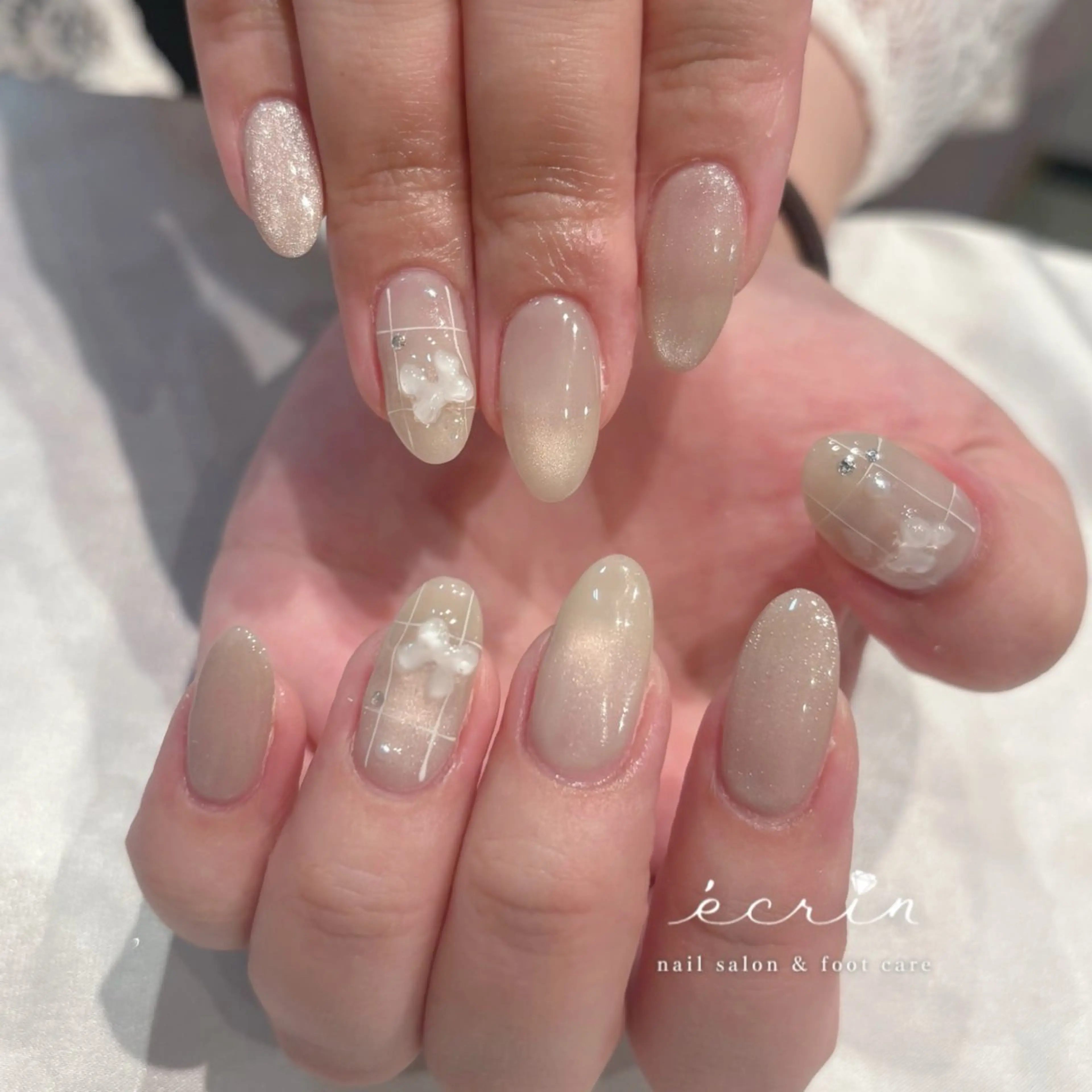 ネイル ecrin エクラン Haruka🌼のネイルデザイン