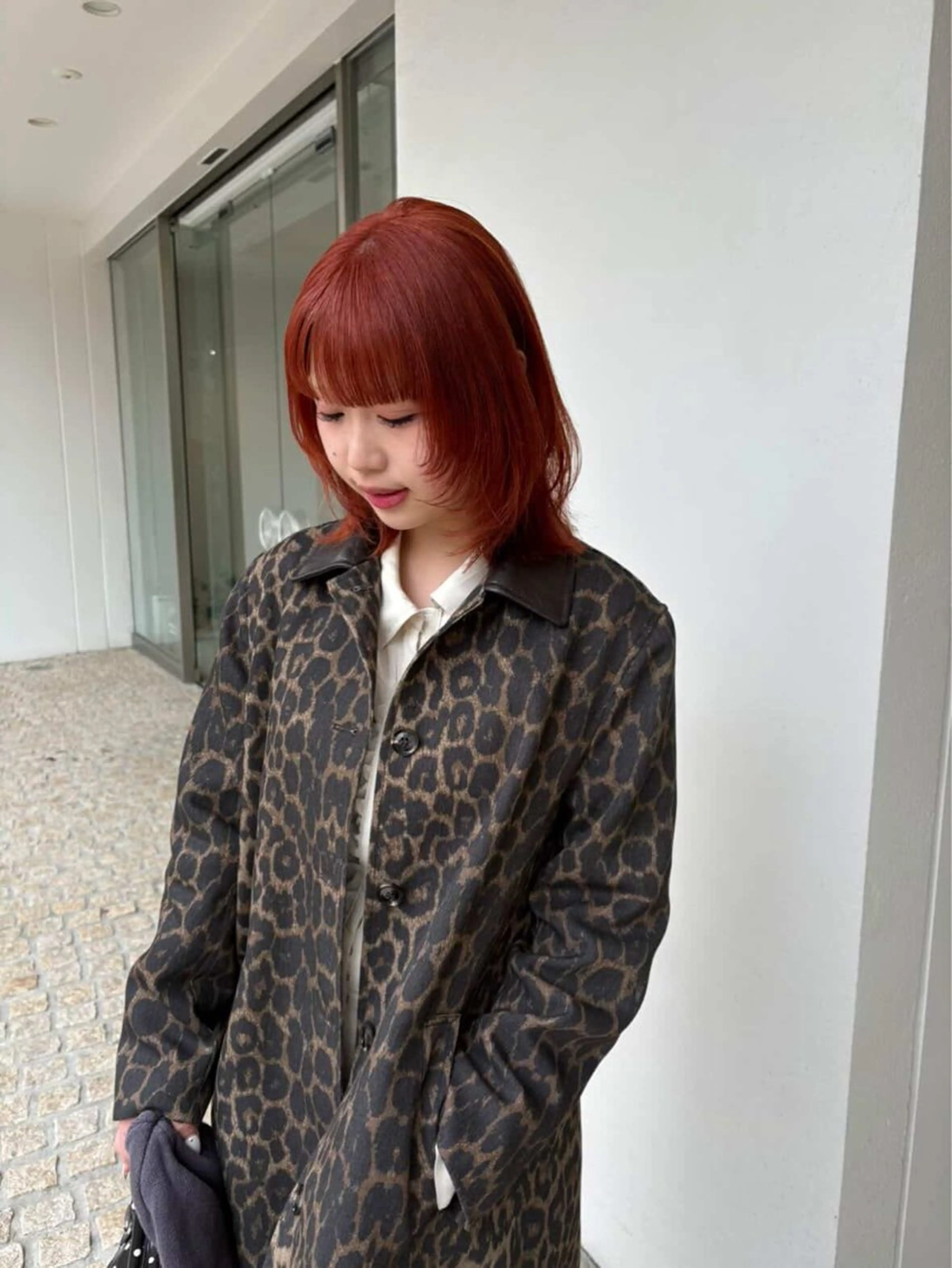 カラー ヘアカラー ハイトーン レイヤー🎀meiのヘアスタイル