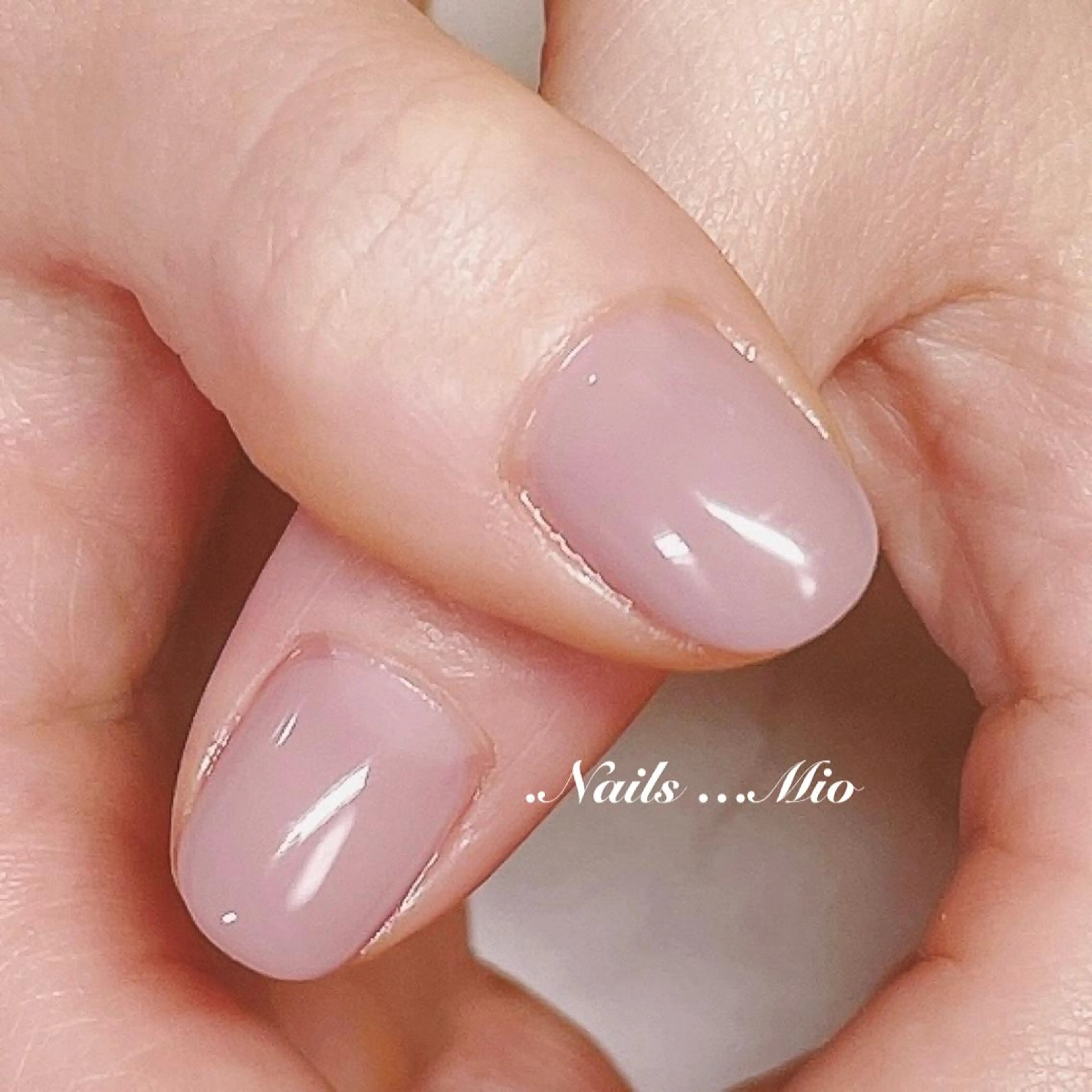ネイル ワンカラーネイル .Nails Mio 赤羽西ネイルサロンのネイルデザイン