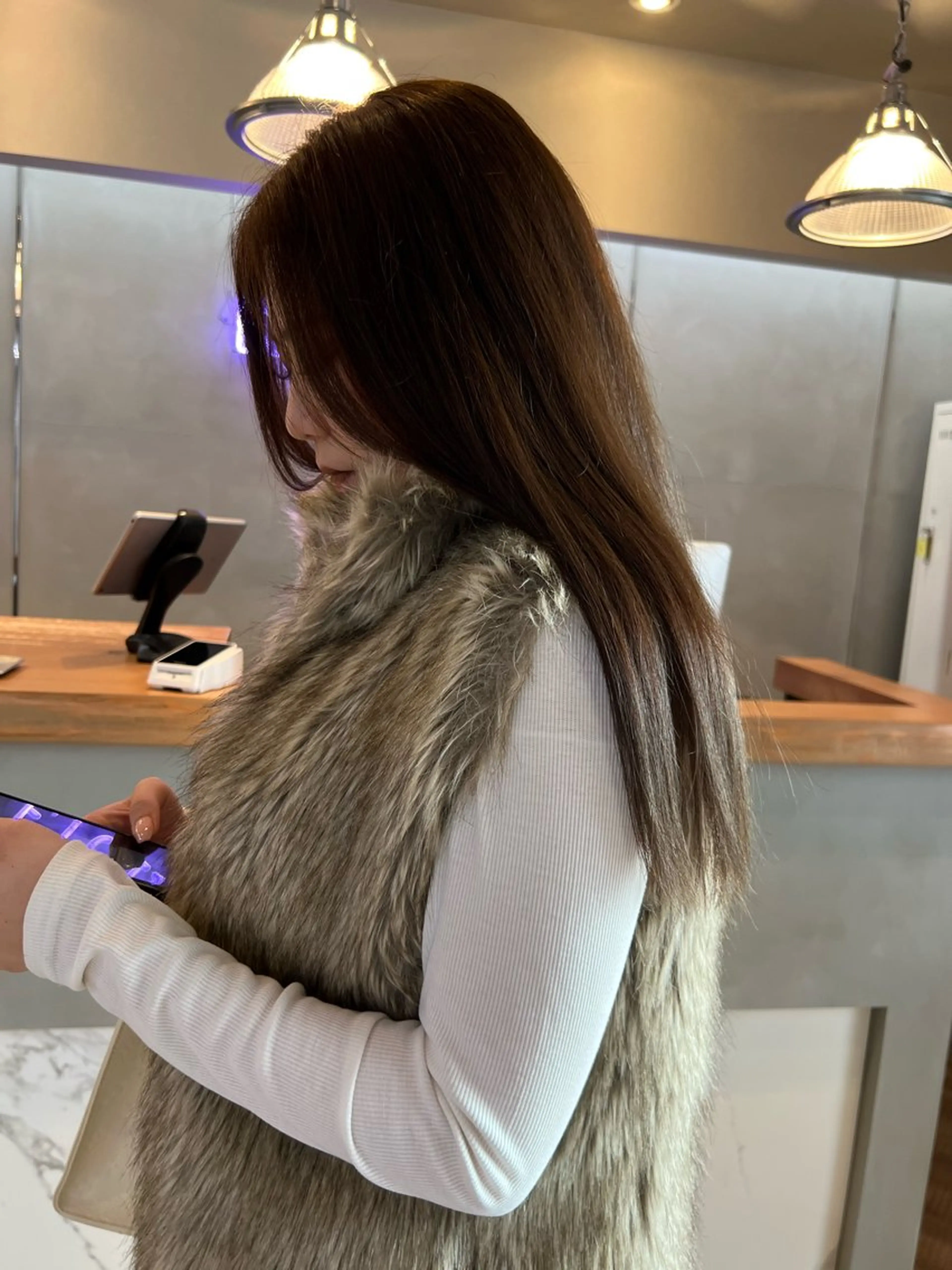 カラー 赤み消しカラー✳️ 井上明日翔💫のヘアスタイル