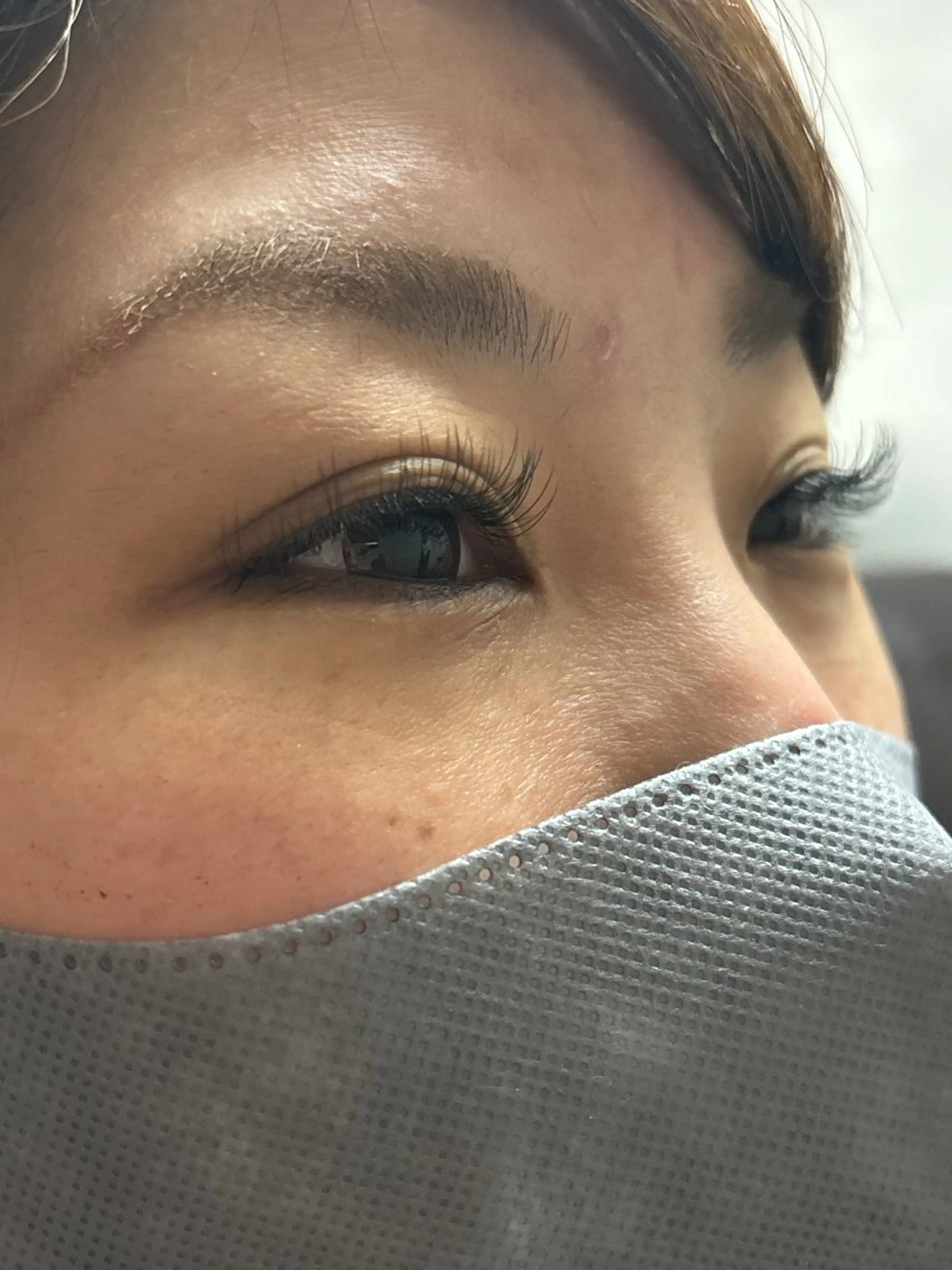 マツエク・マツパ 千上 結希奈のヘアスタイル