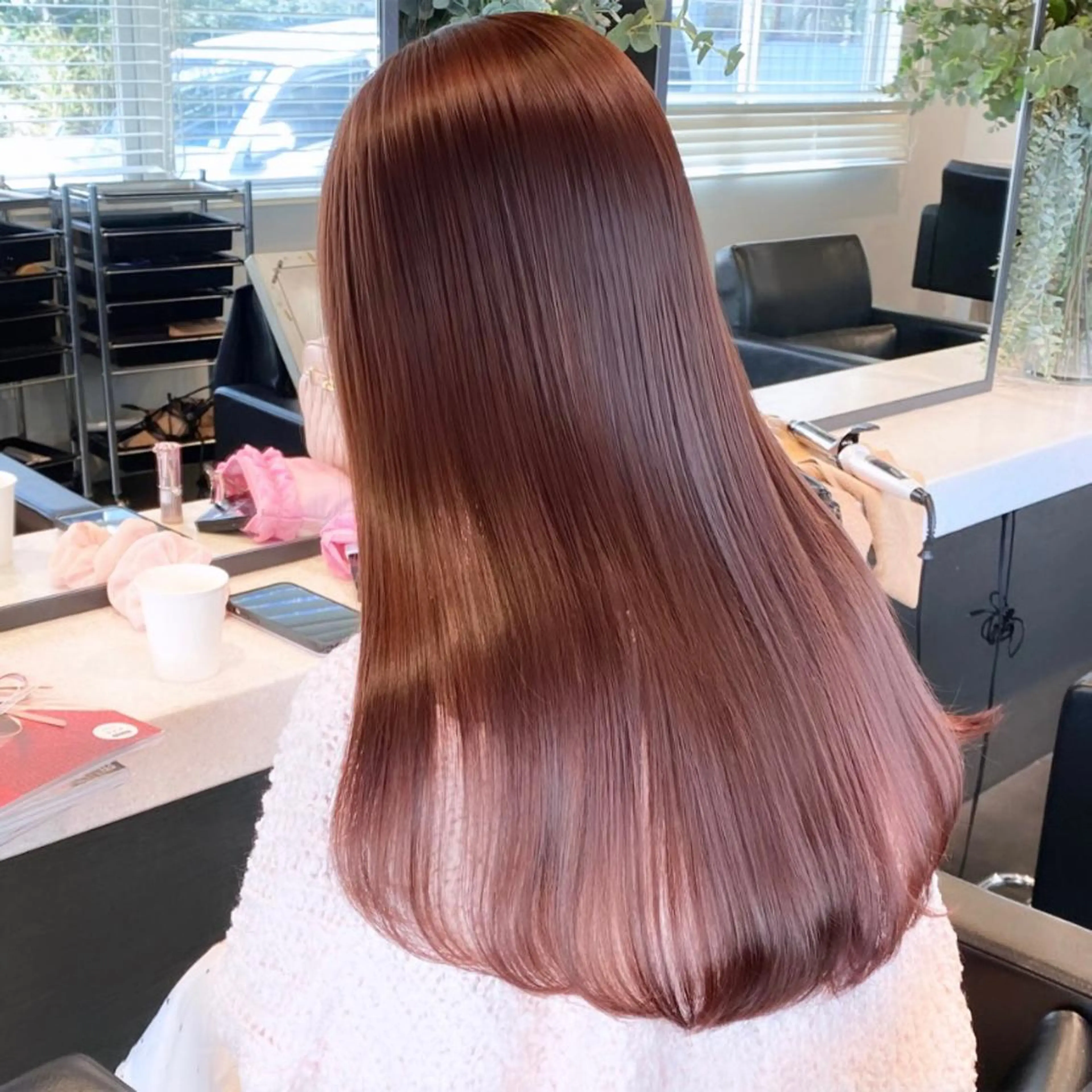 ロング カラー 💗ガーリーヘア🎀 saki💗のヘアスタイル