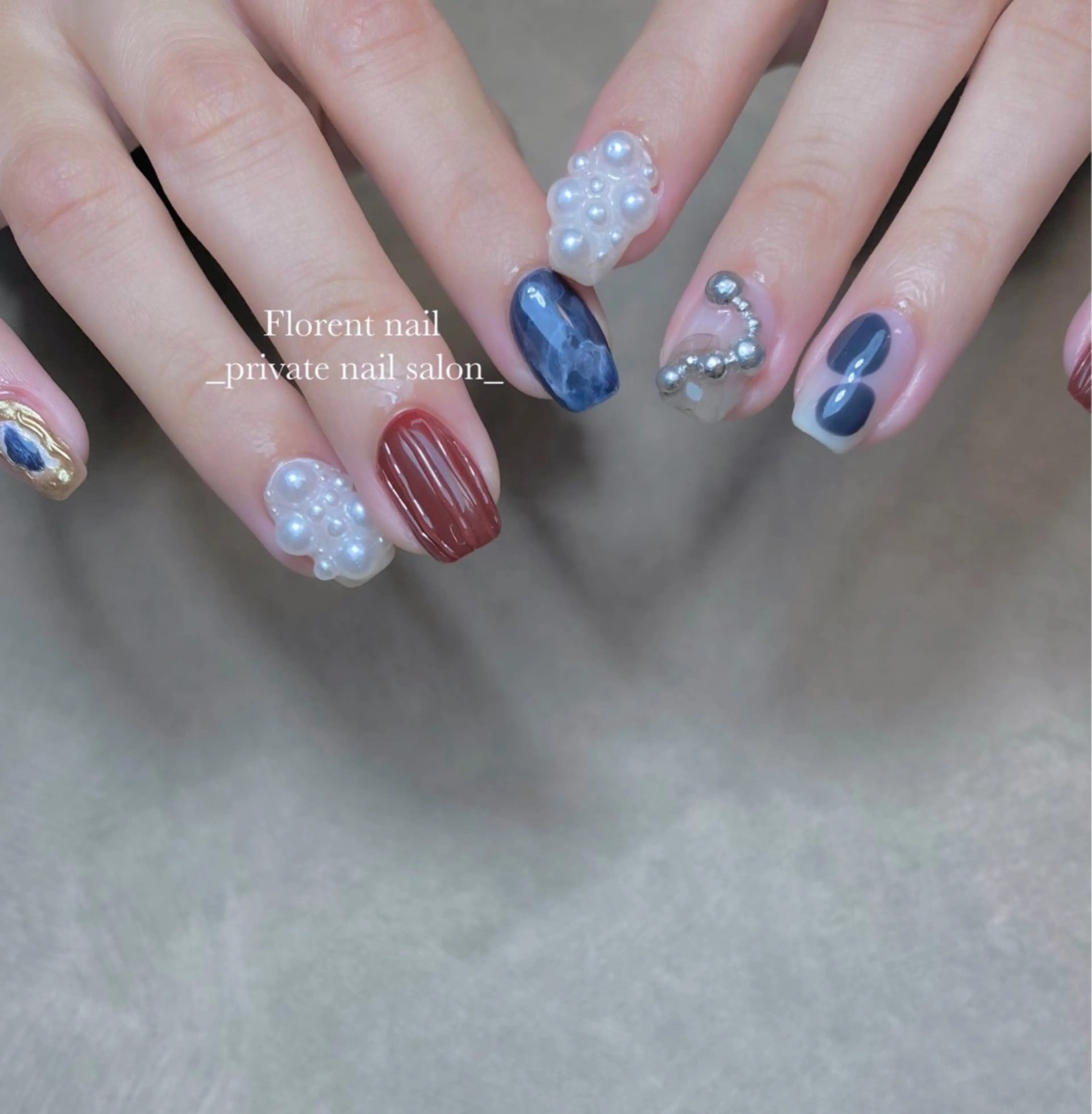 ネイル ハンドネイル florent nailのネイルデザイン
