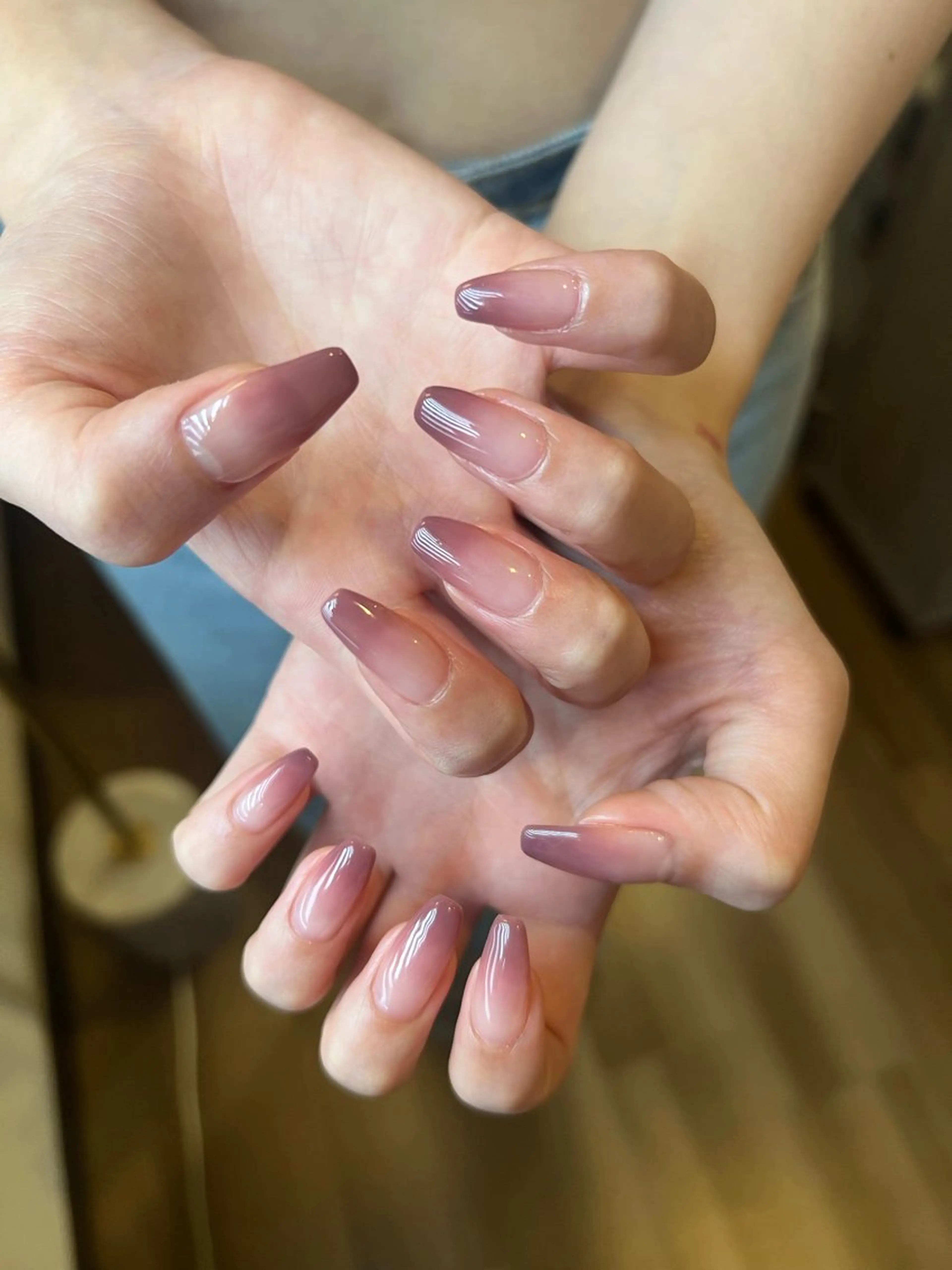 ハンドネイル　グラデーション　6,000円の写真