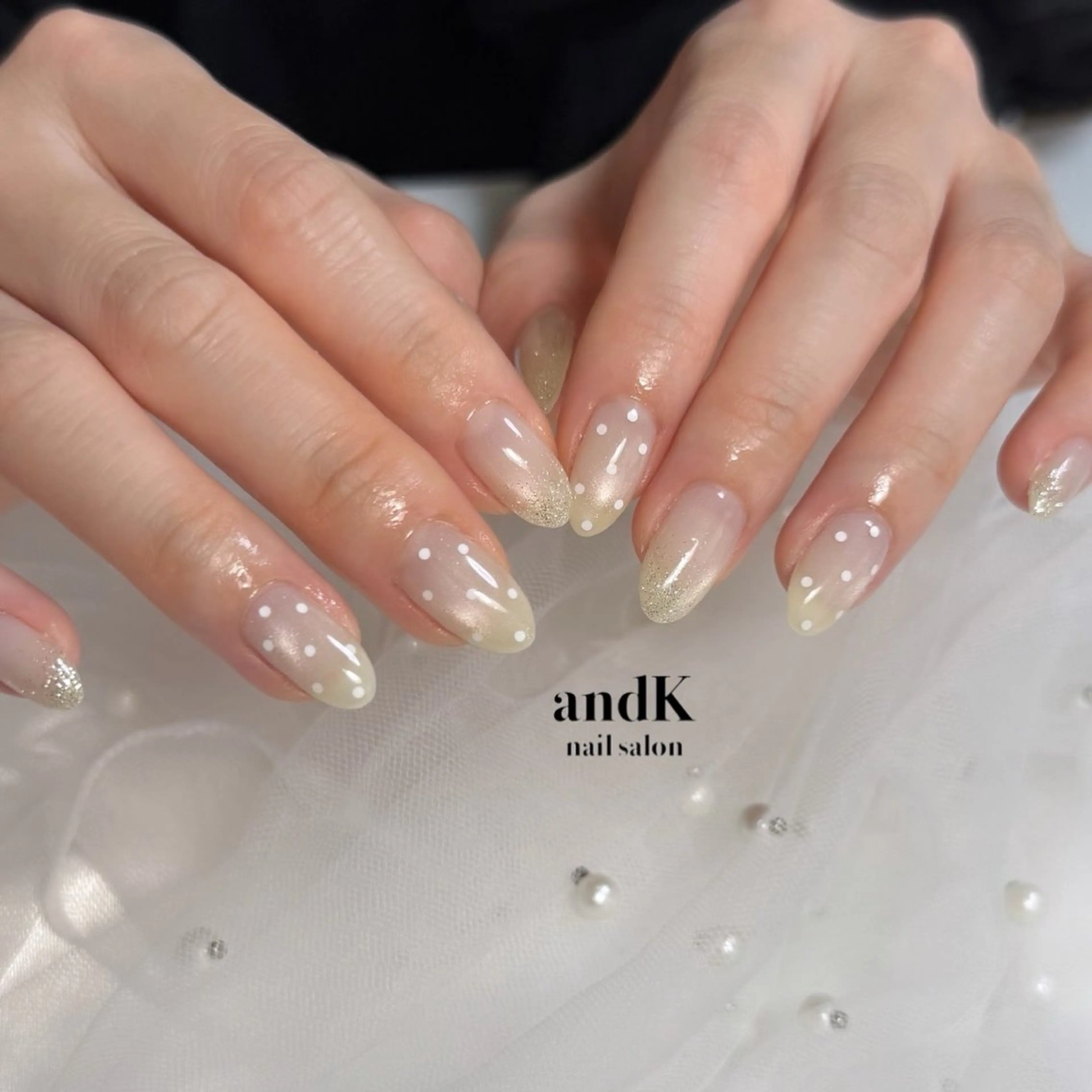 ネイル マグネットネイル ハンドネイル andK nail salonのネイルデザイン