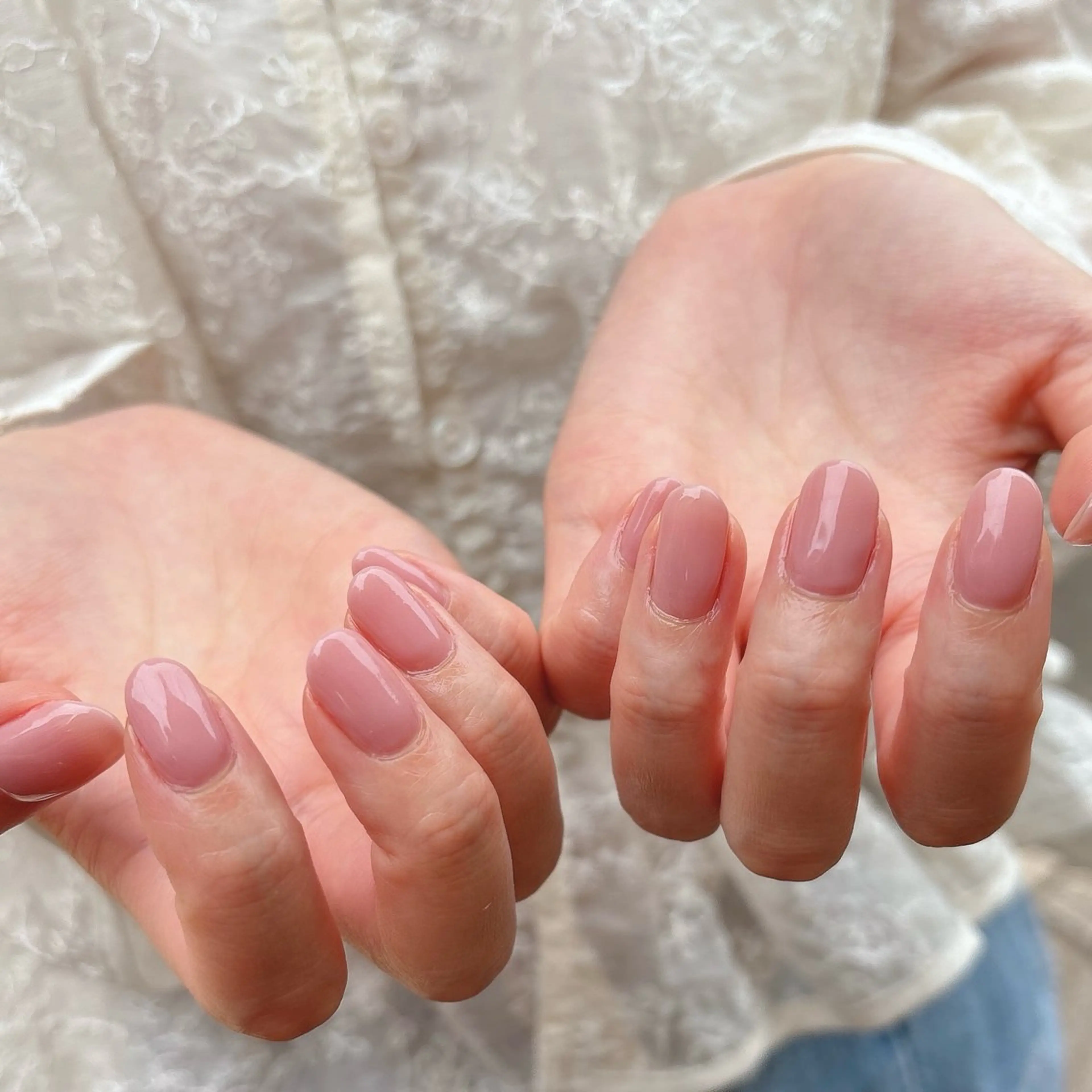 ネイル オフィスネイル ワンカラーネイル ハンドネイル nails 🎀meのネイルデザイン