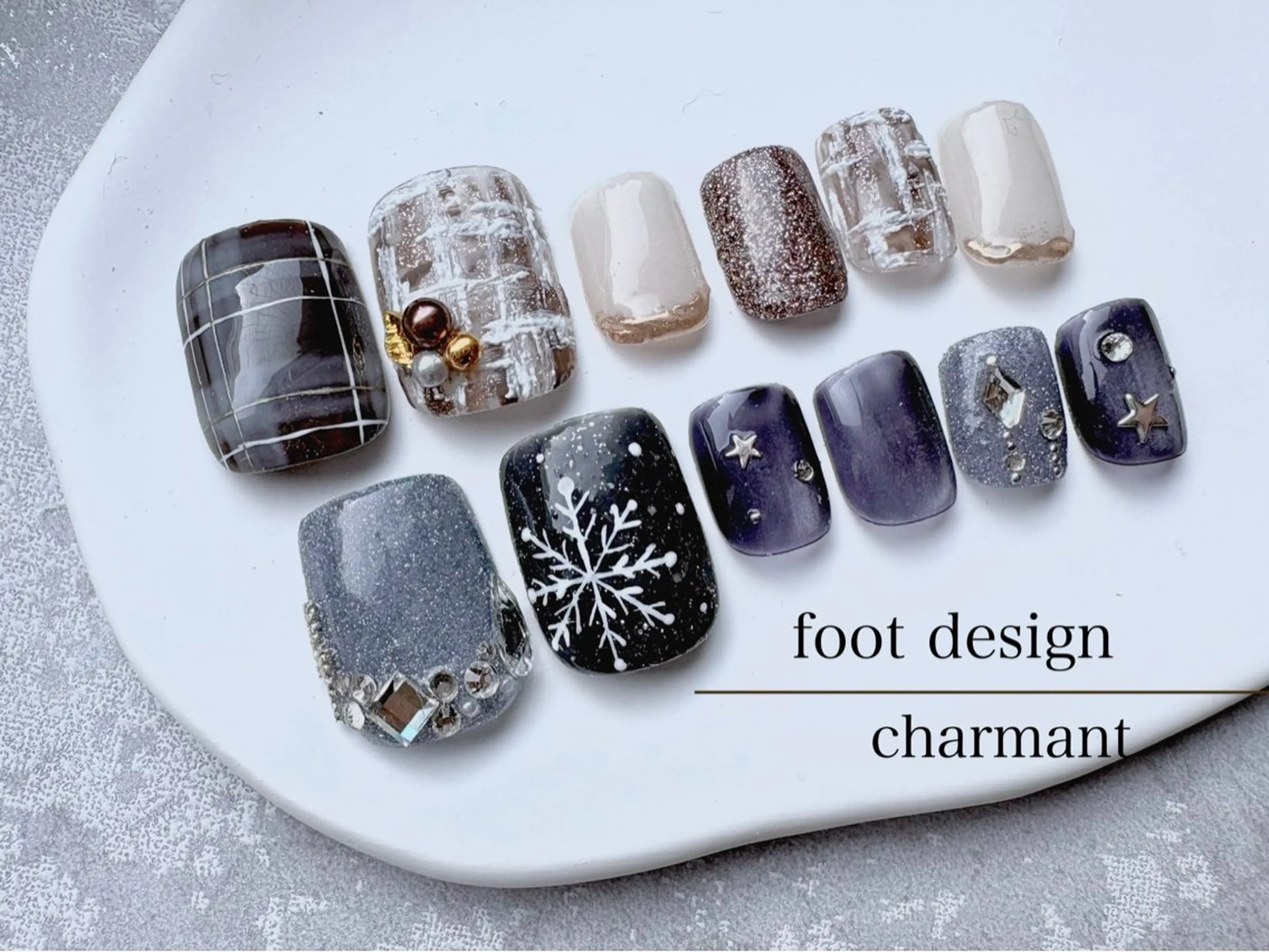 ネイル フットネイル haruka joieangeのネイルデザイン