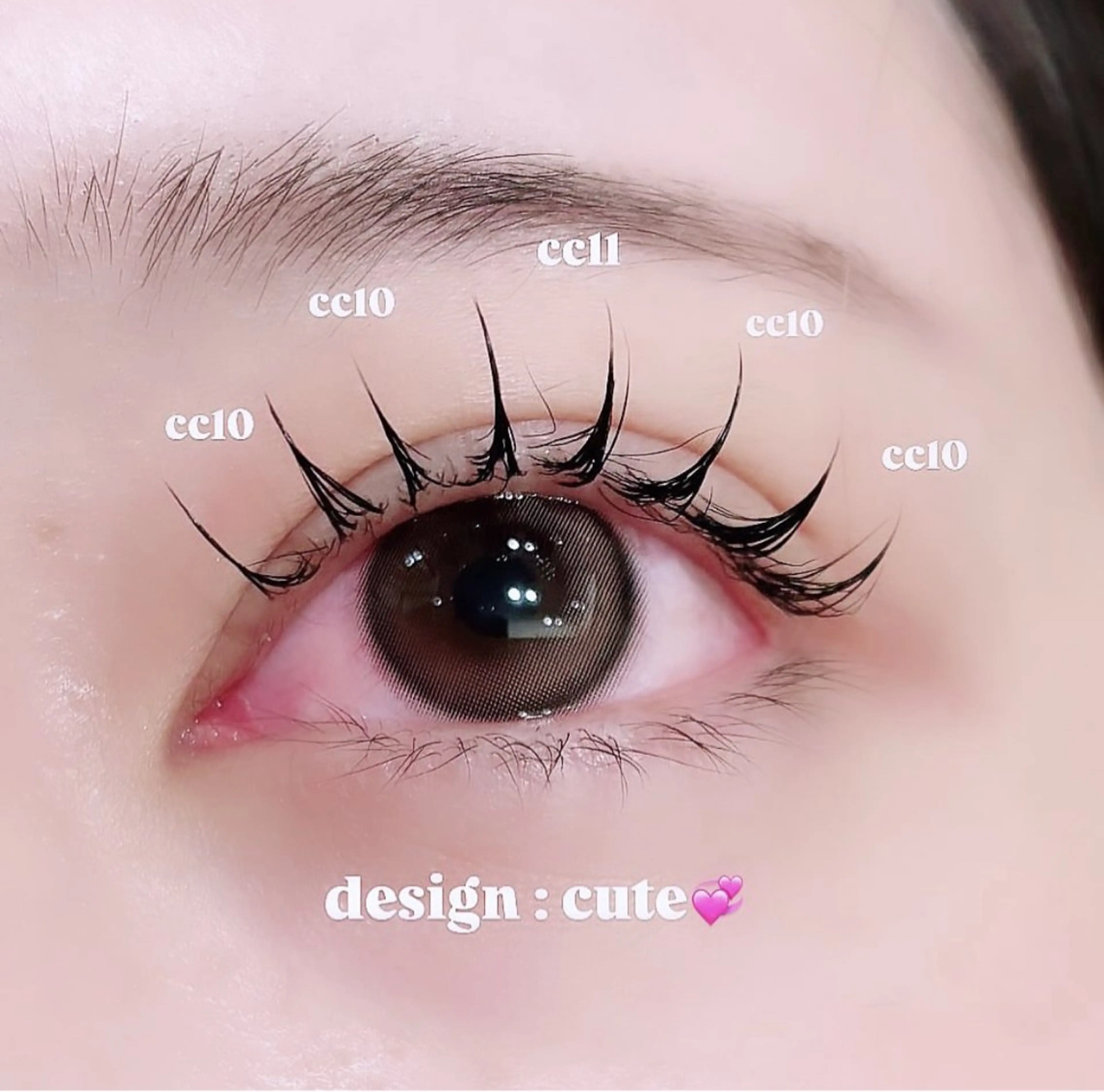 マツエク80本の写真