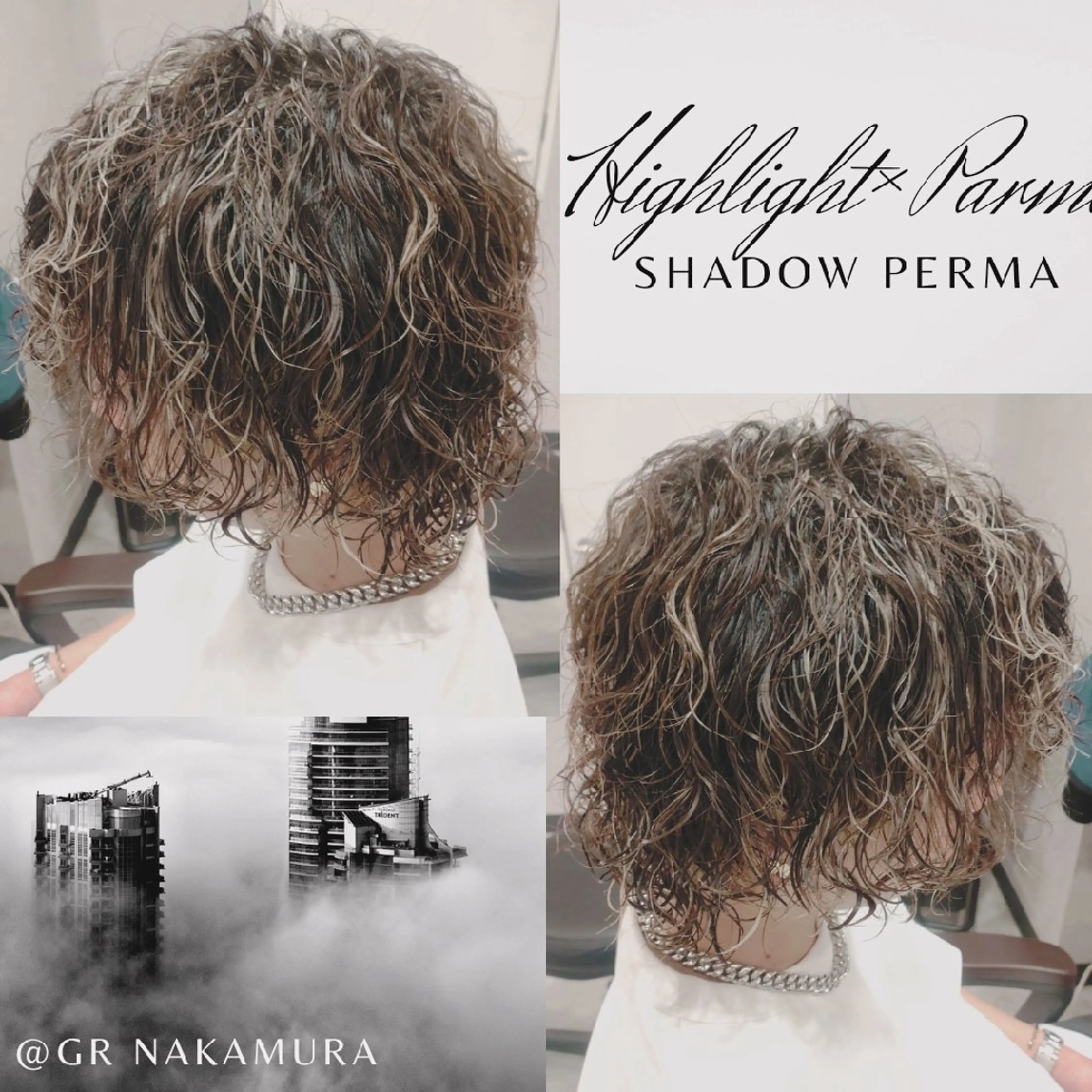 パーマ メンズ パーマ GR 髪質改善トリートメント×ヘッドスパ【ジーアール】所属・🌺中村🌺毎日楽し くなる髪をご提案✨のヘアスタイル