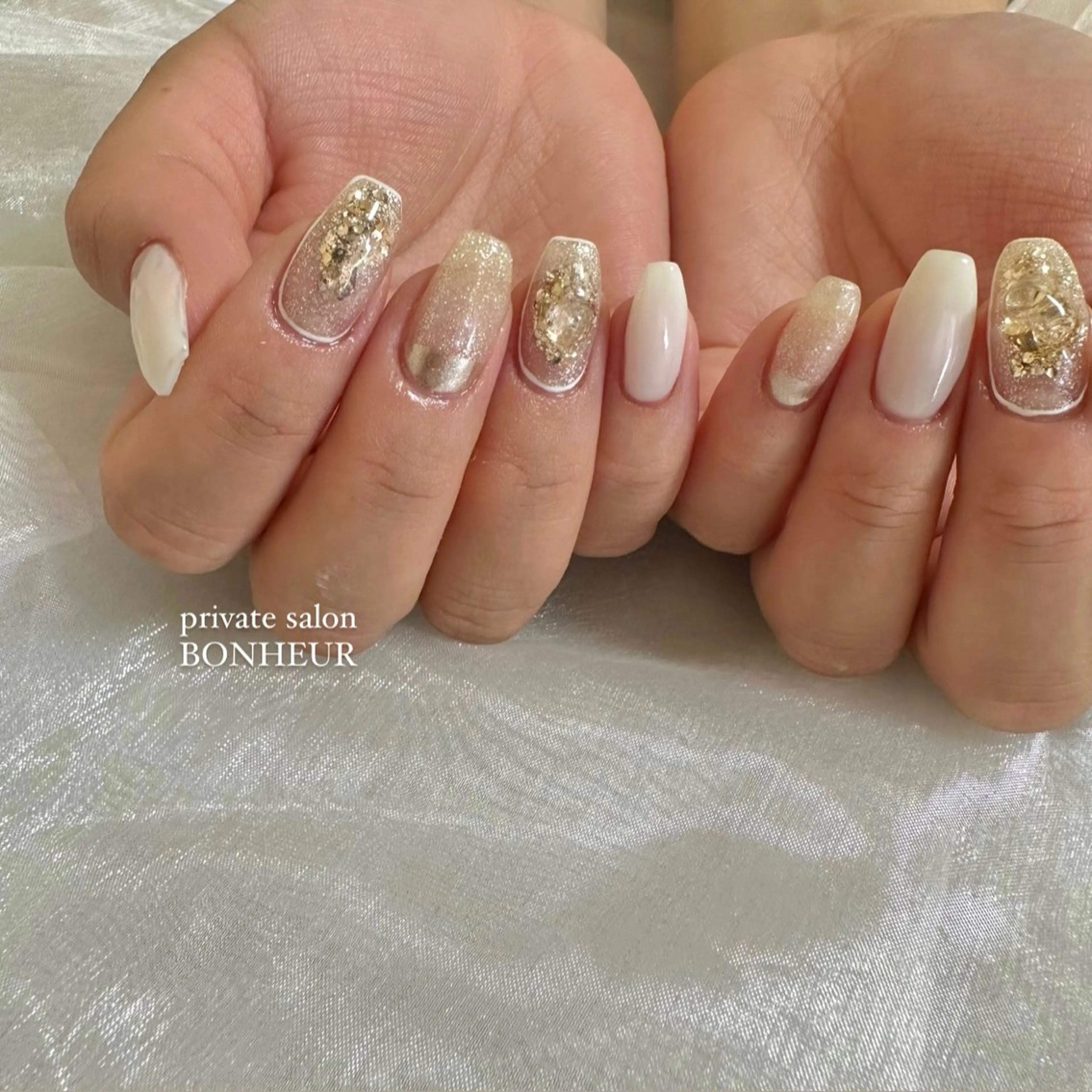 ネイル ハンドネイル BONHEUR Annaのネイルデザイン