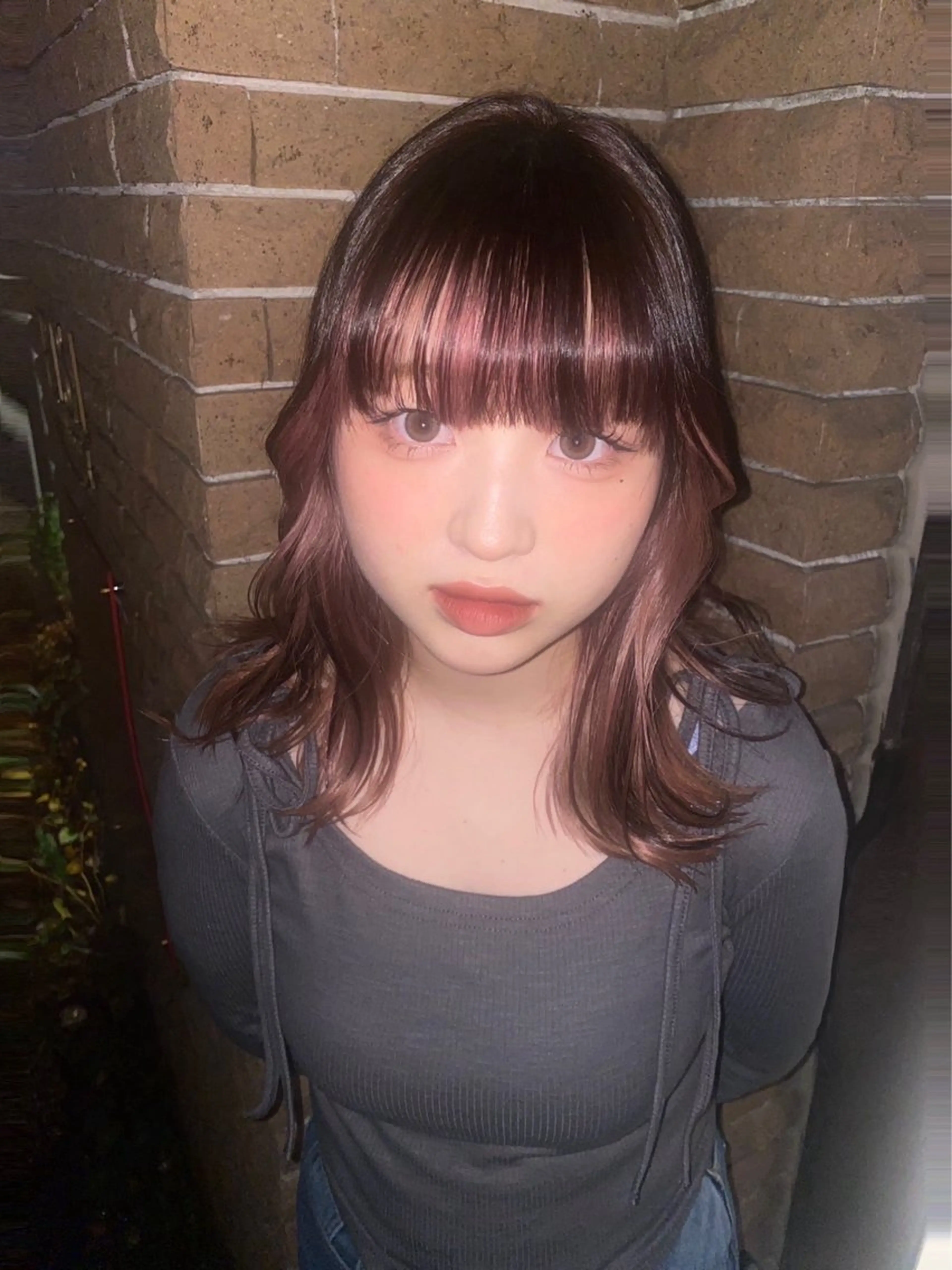 ミディアム カラー ヘアカラー 🎀Natsumi /暖色カラー🎀のヘアスタイル